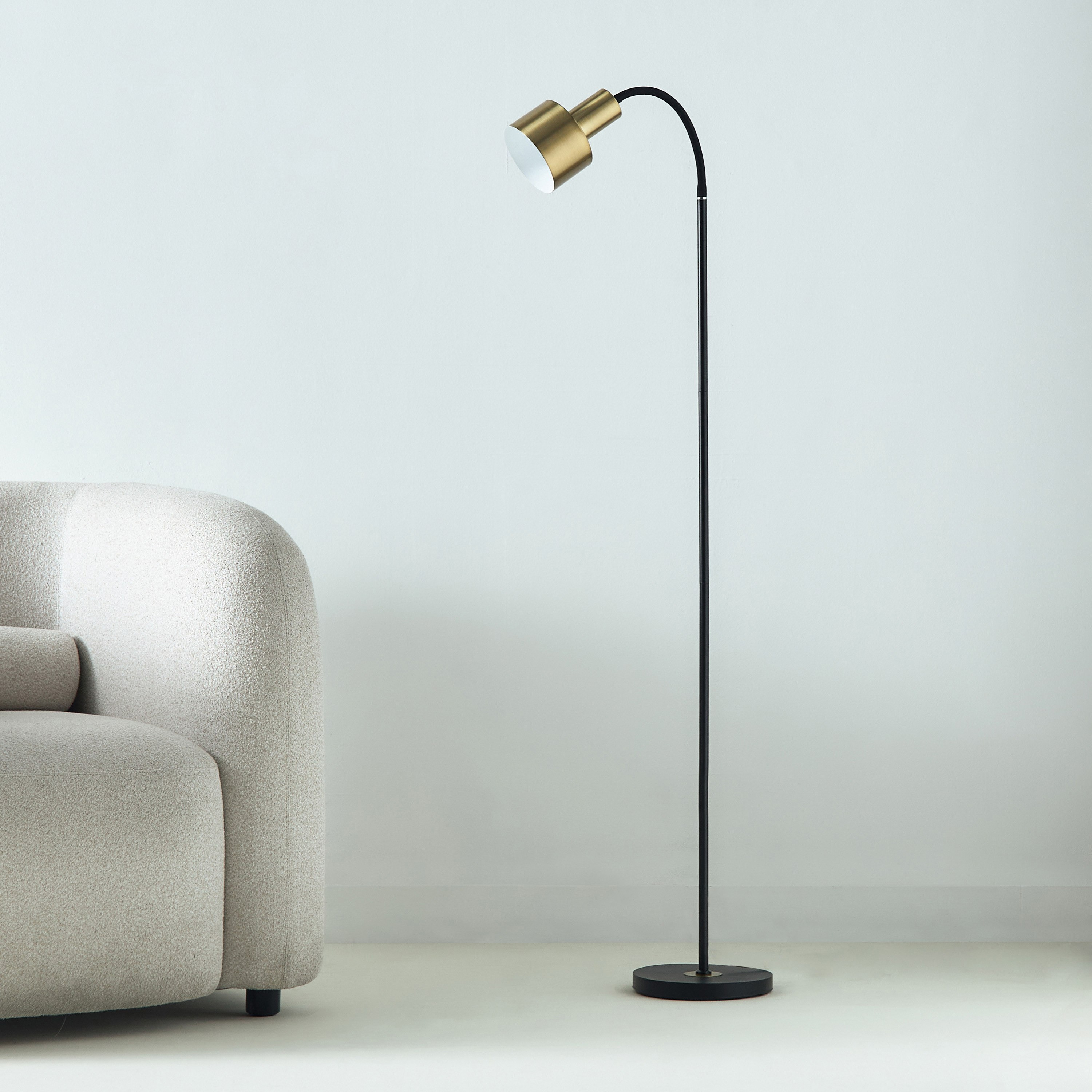 مصباح أرضي معدن E27 من كيث - 19x150 سم-hbxhomeware-hbxlivingroom-image-1