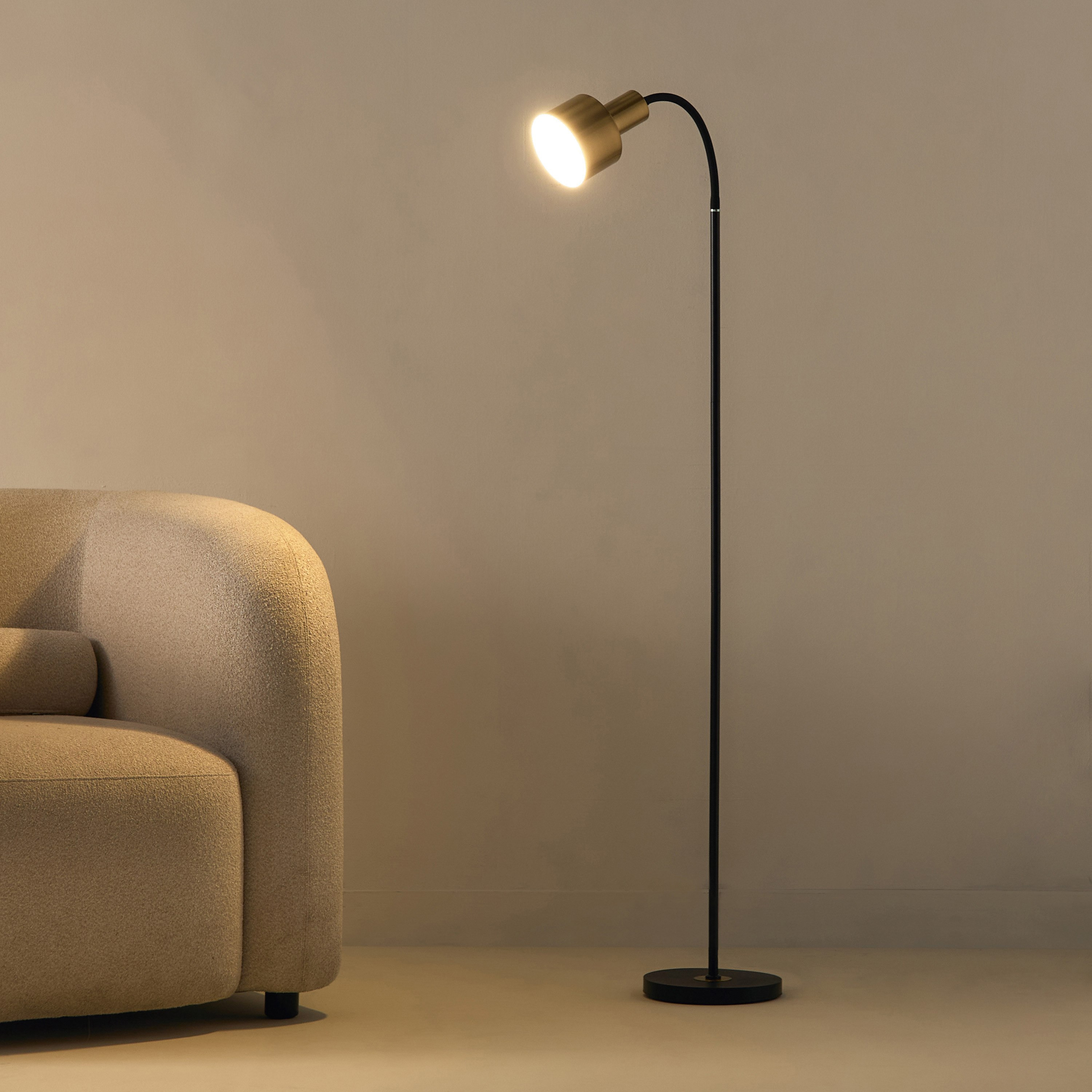 مصباح أرضي معدن E27 من كيث - 19x150 سم-hbxhomeware-hbxlivingroom-image-2
