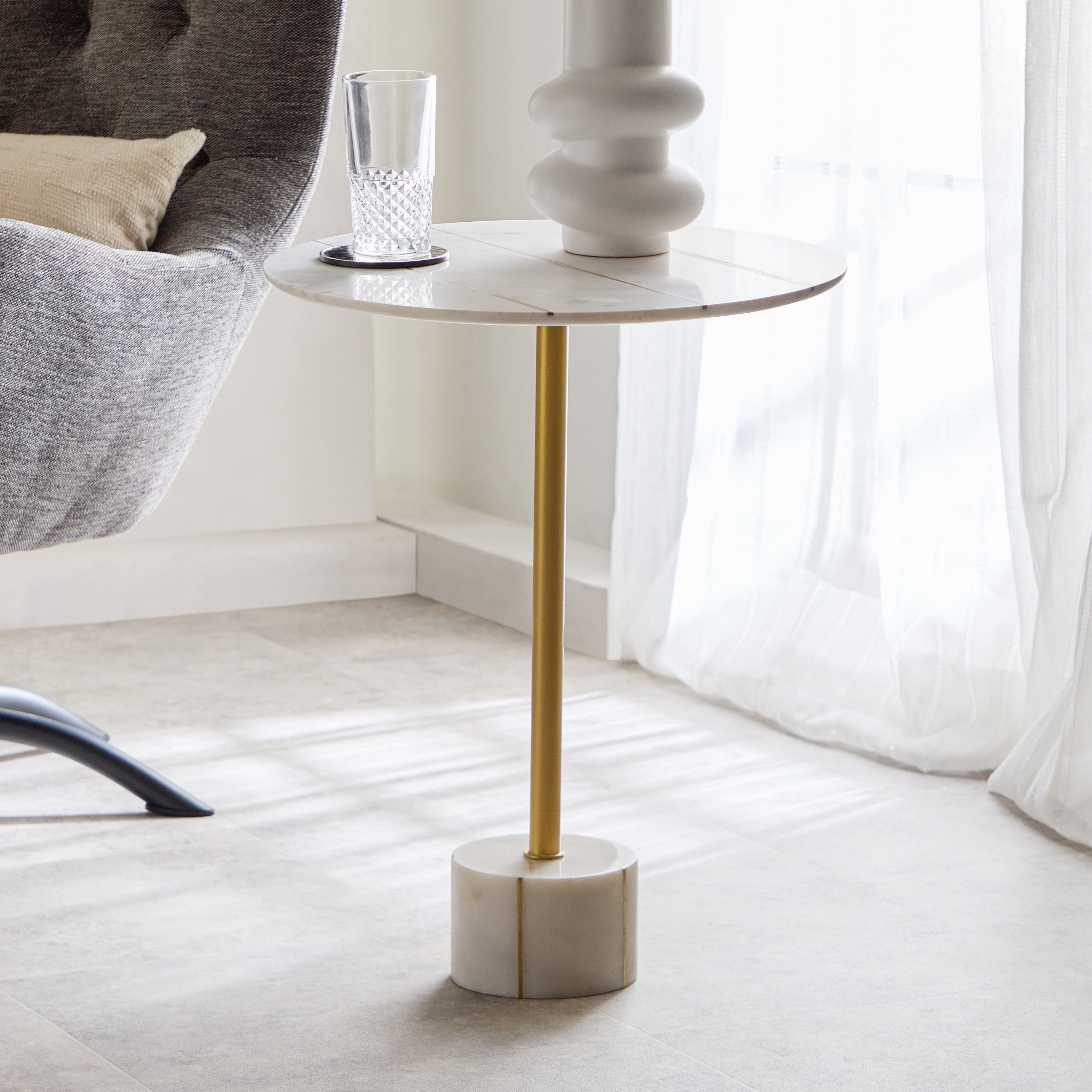 Vendra Carrara Genuine Marble with Brass Inlay Accent Table-PROMO_HB_SA_HBX10_TH1000_NEW_031025-image-1