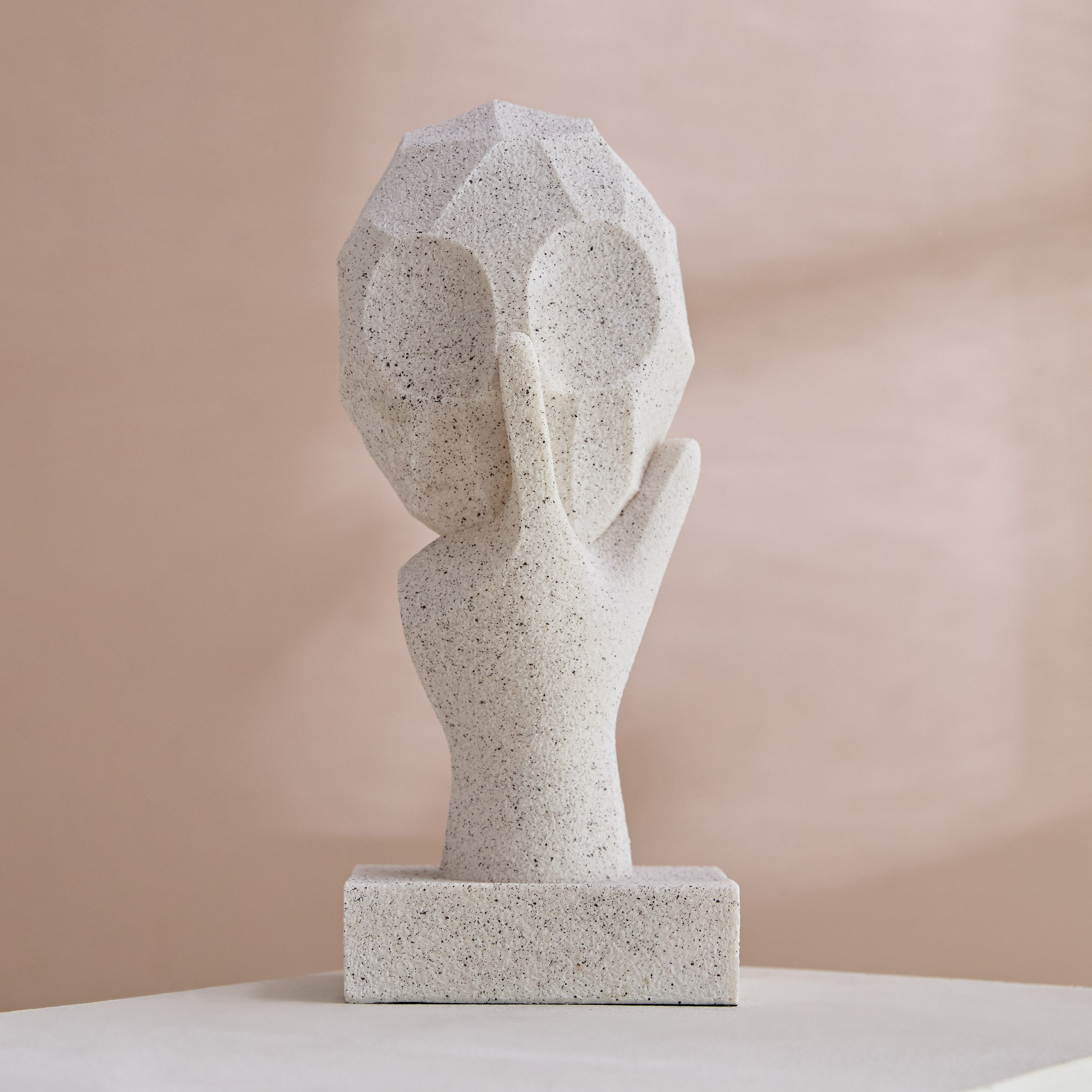 Verdant Polyresin Face Accent - 12.5x10x28.3 cm-hbxhomeware-homedecor-figurinesandornaments-image-1