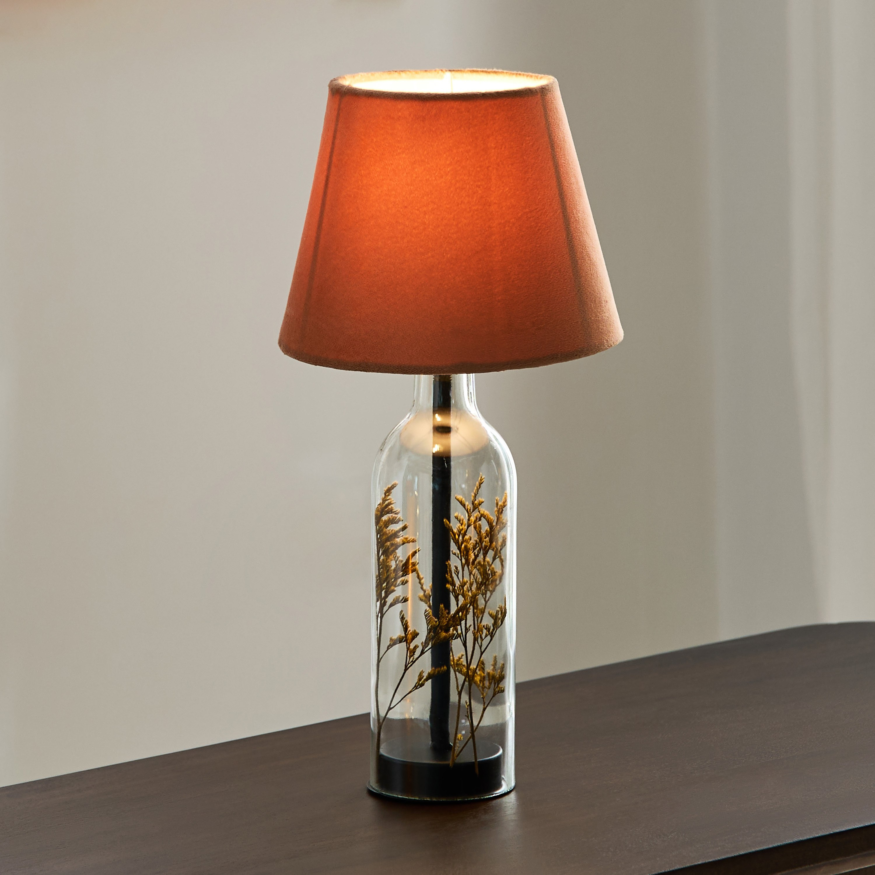 Auden LED Bulb Lamp with Dry Flower Base - 17.2x17.2x36 cm-PROMO_HB_AE_B1G1_250925-image-1
