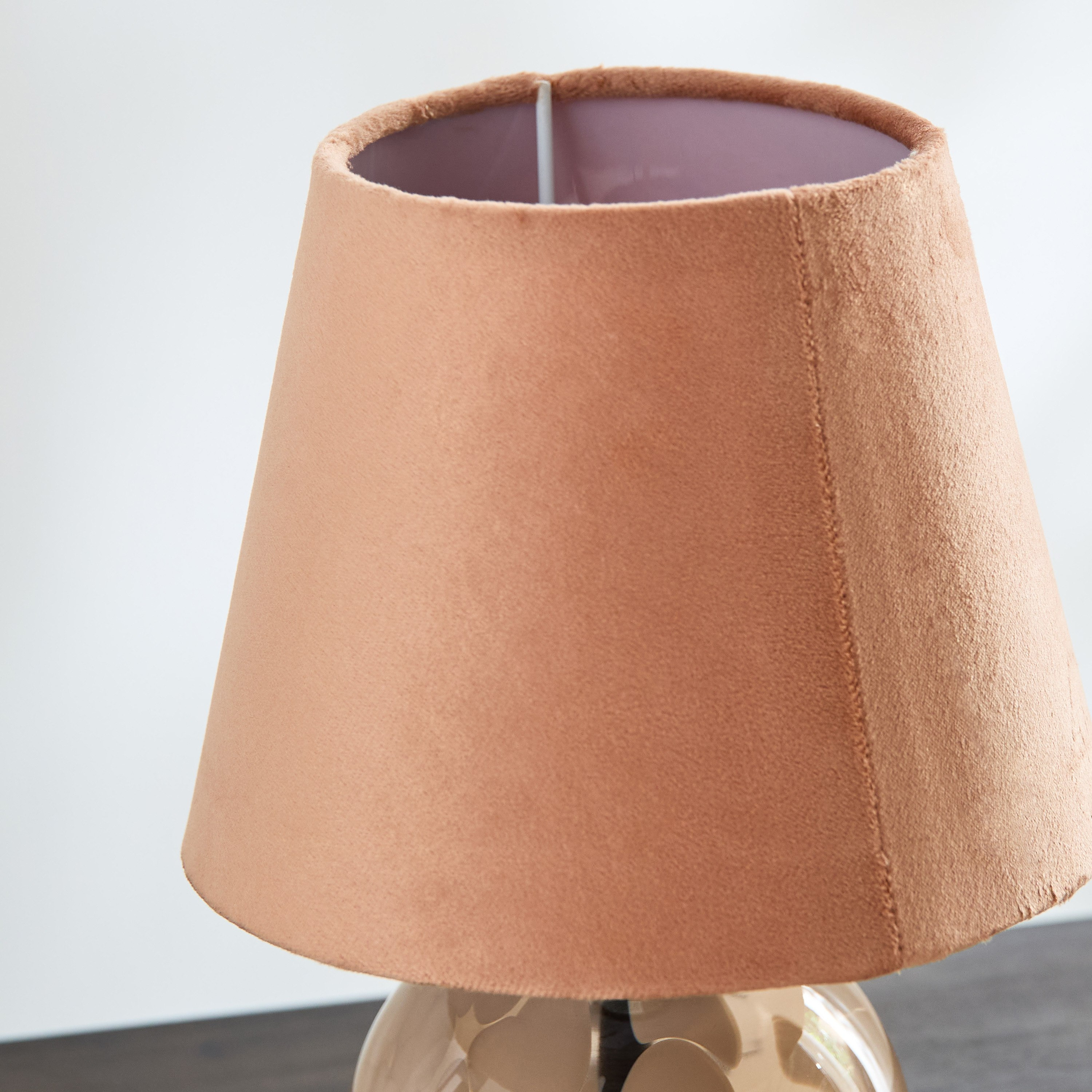 Auden LED Bulb Lamp with Speckle Glass Base - 17.2x17.2x24 cm-hbxbedroom-lighting-tablelamps-image-4