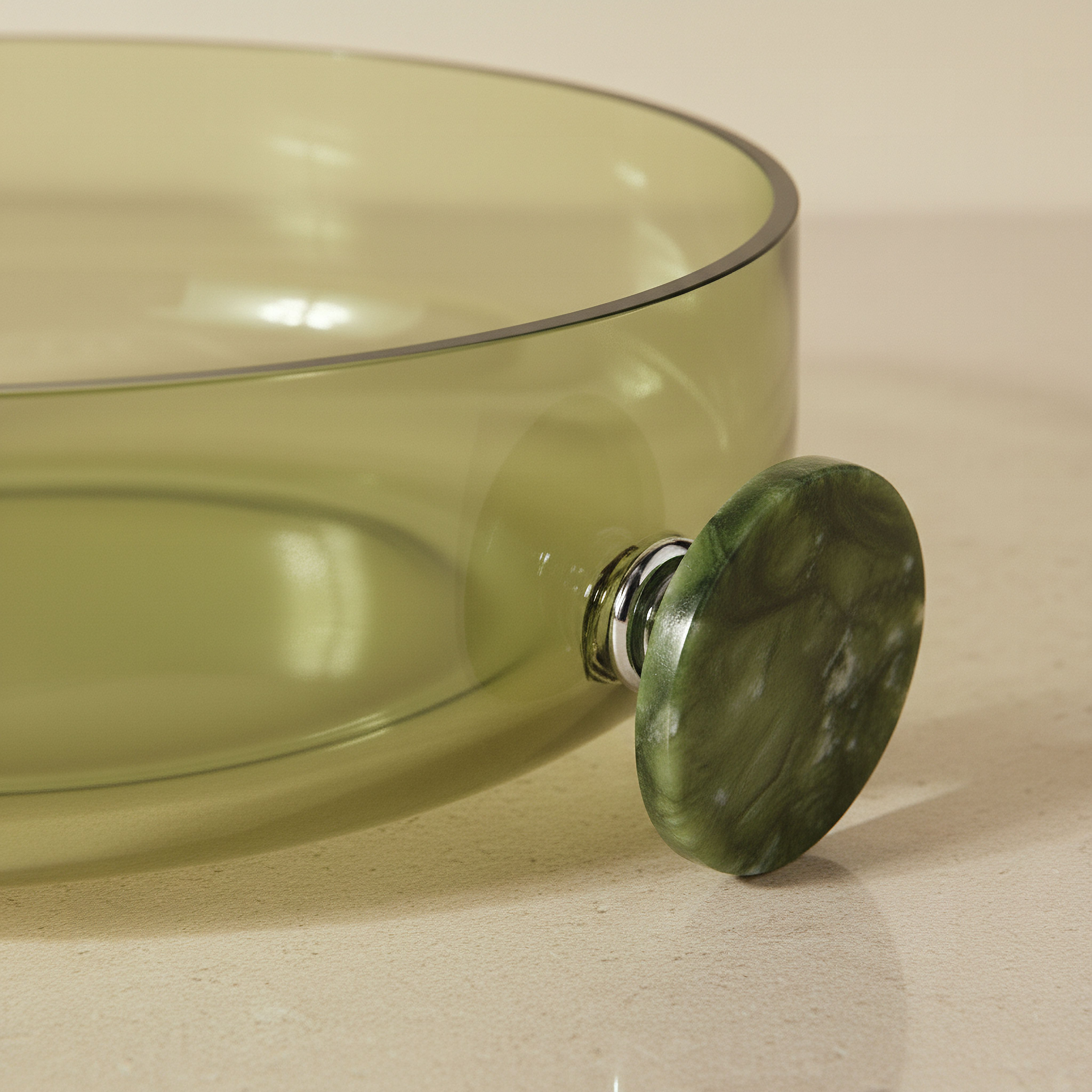 وعاء ديكور زجاج بمقبض من أودن- 26x23x7 سم-hbxdecorandfurnishings-homeaccessories-bowls-image-2