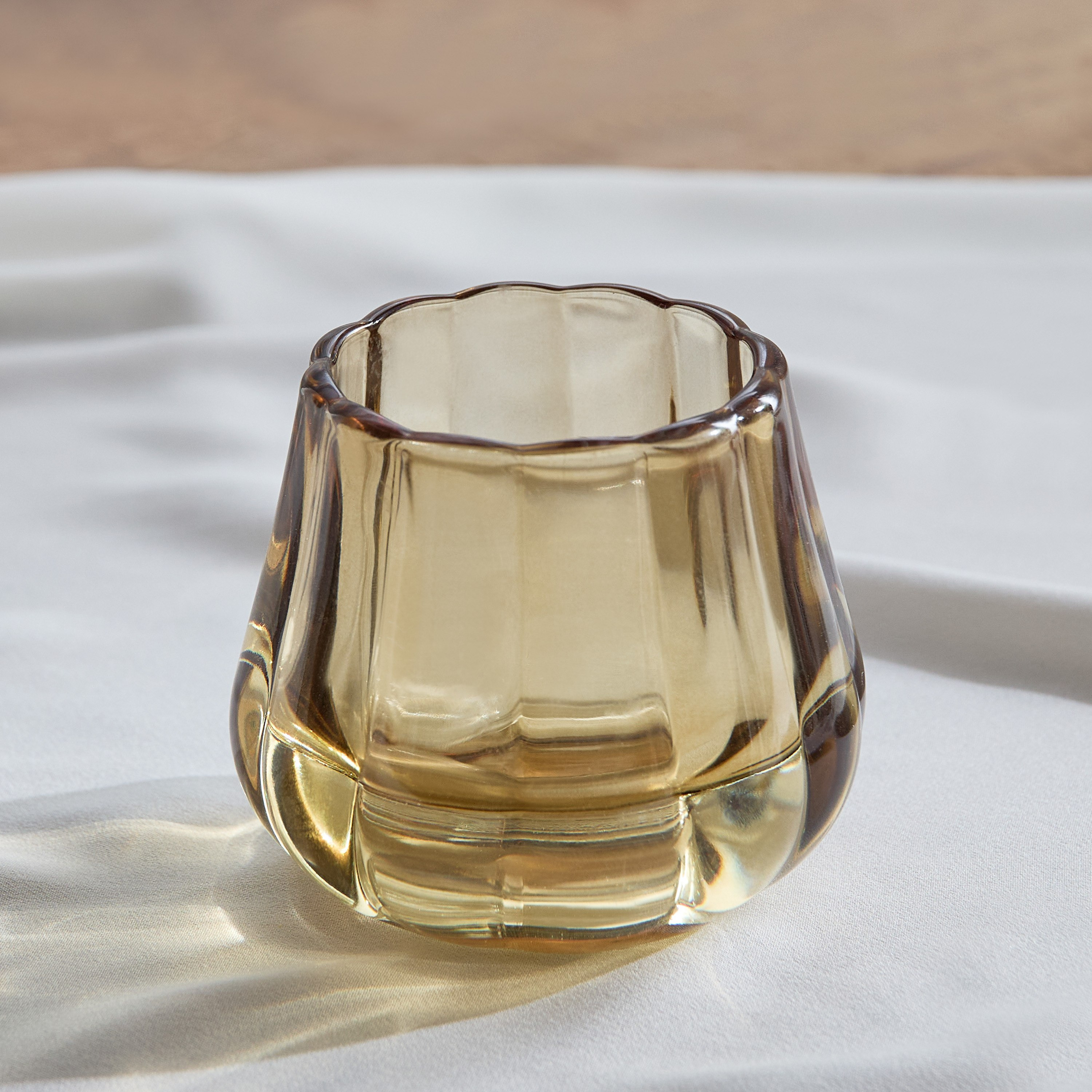 حامل شموع صغيرة زجاج من أودن - 8.3×8.3×7.5 سم-hbxlivingroom-decorandaccessories-candleholders-image-2
