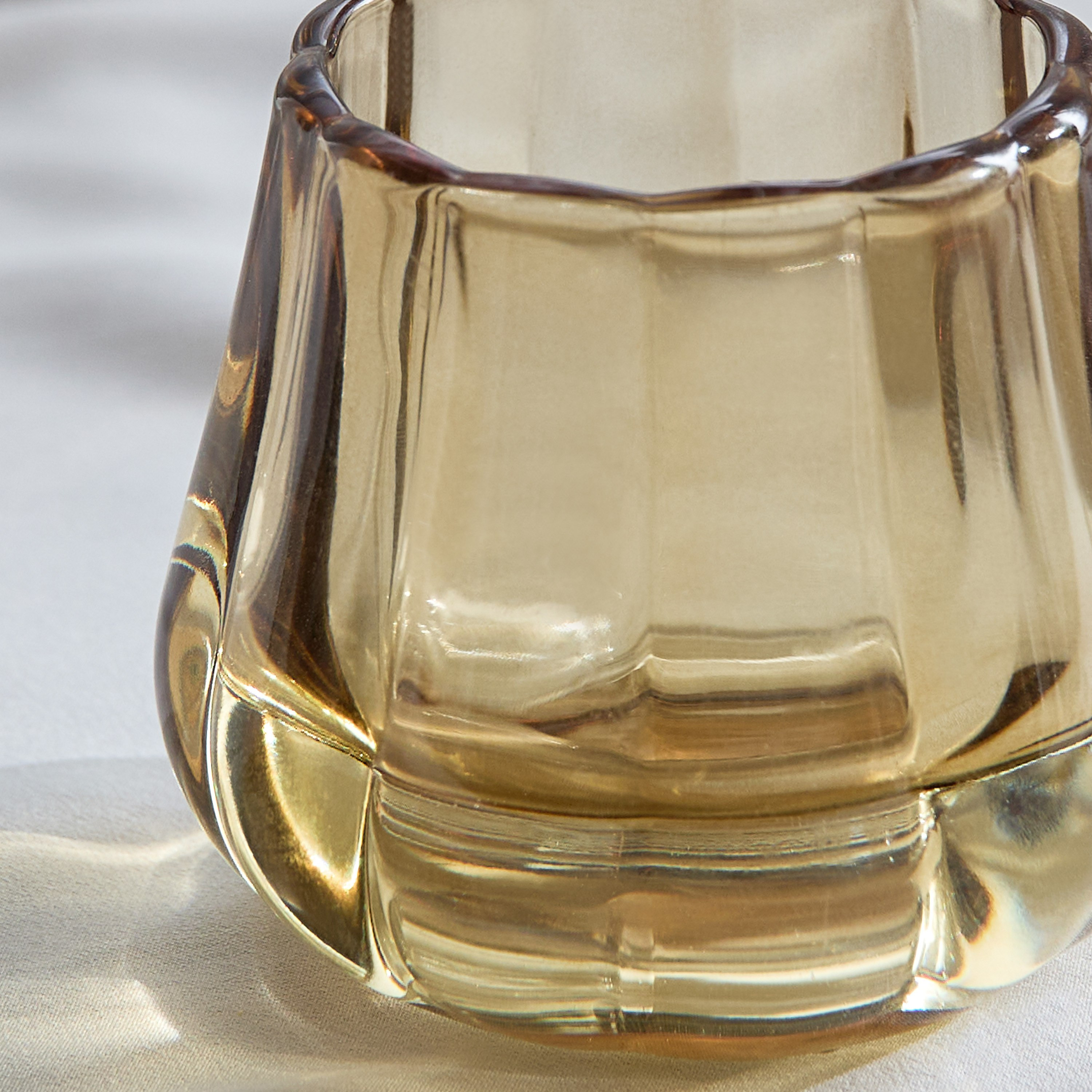 حامل شموع صغيرة زجاج من أودن - 8.3×8.3×7.5 سم-hbxlivingroom-decorandaccessories-candleholders-image-3