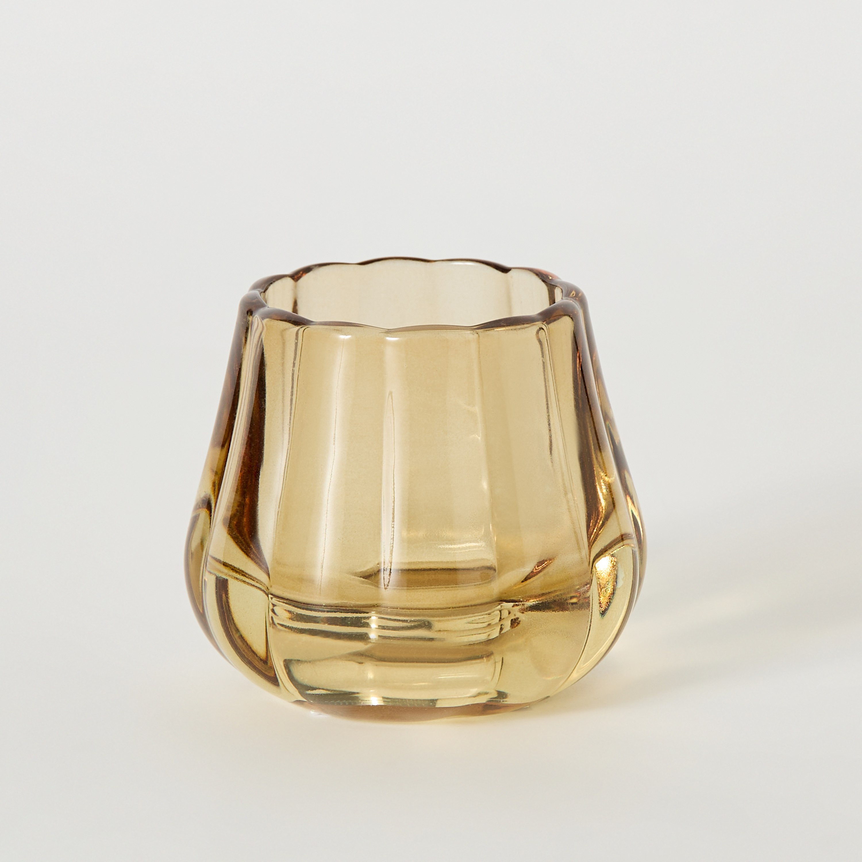 حامل شموع صغيرة زجاج من أودن - 8.3×8.3×7.5 سم-hbxlivingroom-decorandaccessories-candleholders-image-5