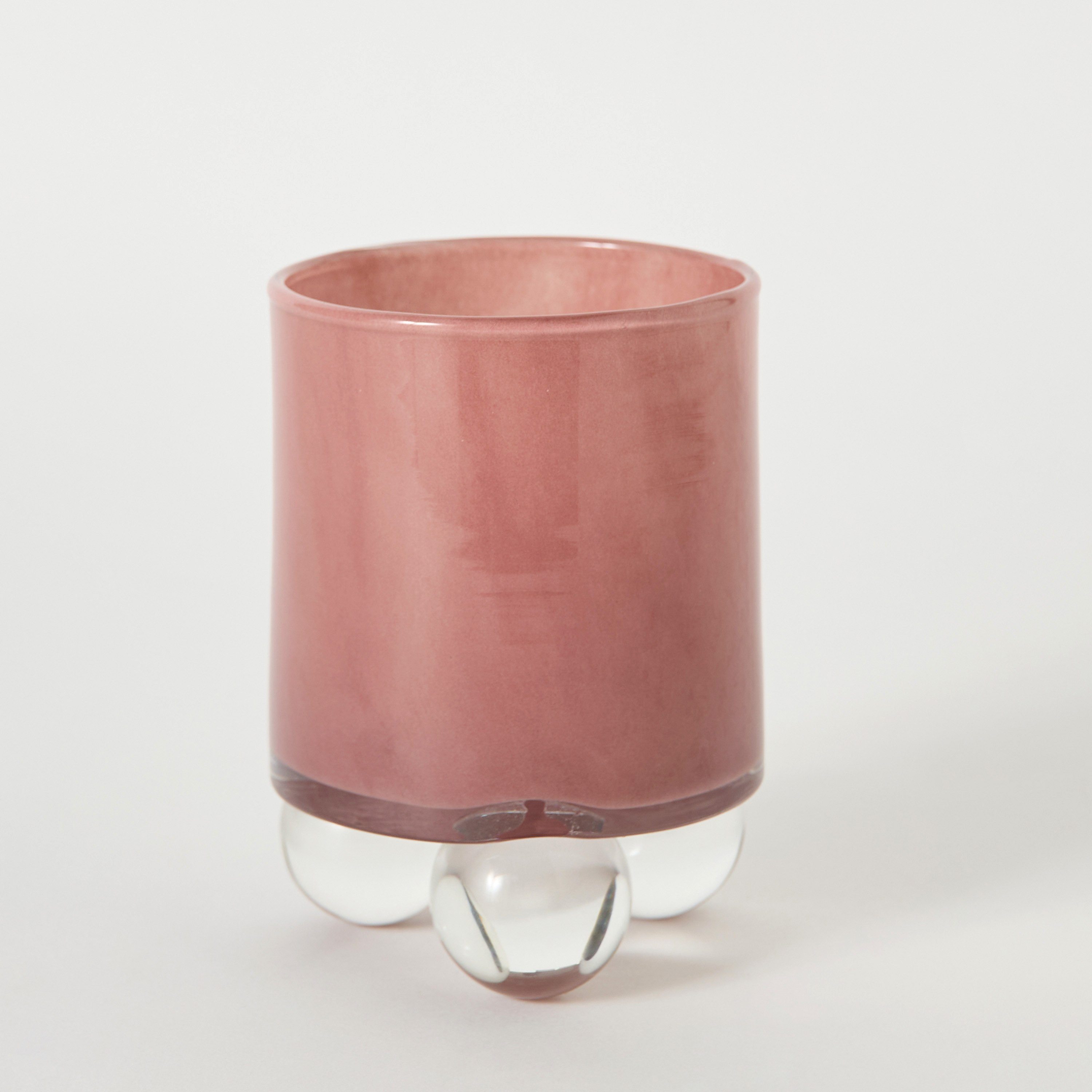 حامل شموع زجاج مع حامل زجاج مستدير من أودن - 10.5x10.5x13.9 سم-hbxlivingroom-decorandaccessories-candleholders-image-5