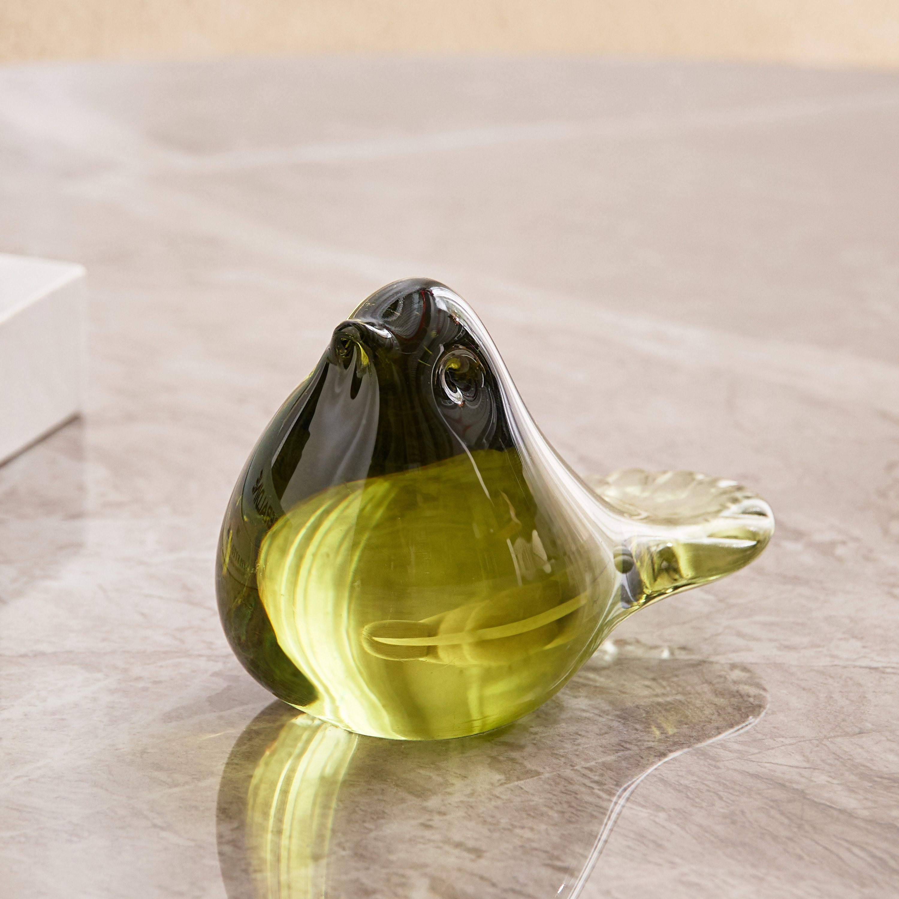 Auden Glass Mini Bird Accent - 12x7x7.2 cm-hbxhomeware-homedecor-figurinesandornaments-image-1