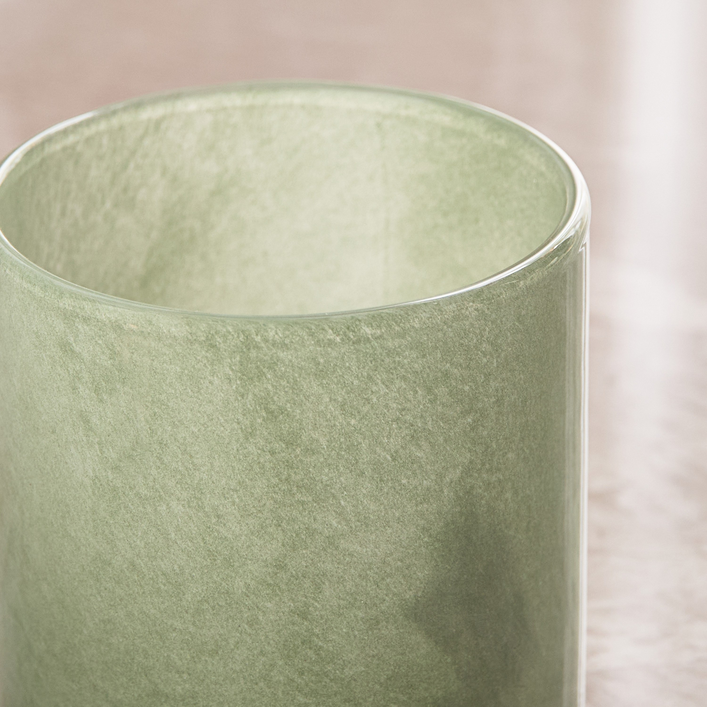 Auden Textured Glass Candleholder - 10x10x10 cm-hbxlivingroom-decorandaccessories-candleholders-image-3