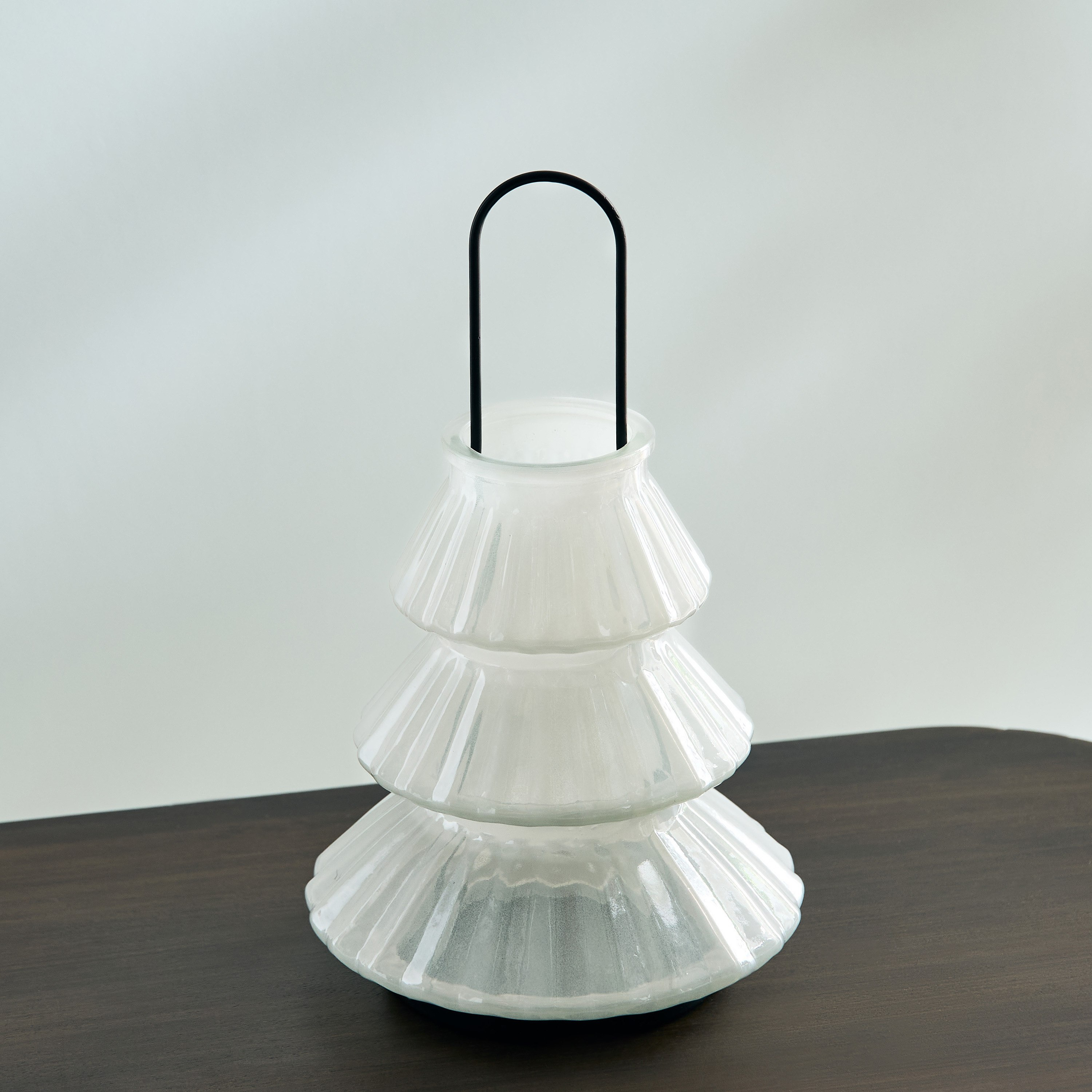 Auden Glass Lantern with Metal Handle - 15.5x15.5x26 cm-PROMO_HB_AE_B1G1_250925-image-2