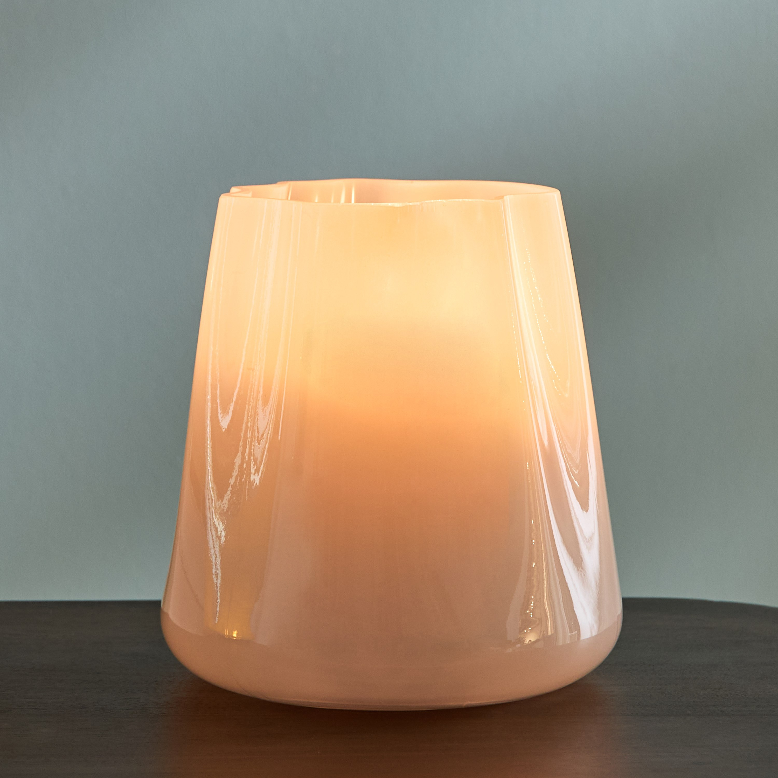 Auden Glass Tealight Holder - 17.1x16.9x18.1 cm-hbxlivingroom-decorandaccessories-candleholders-image-1