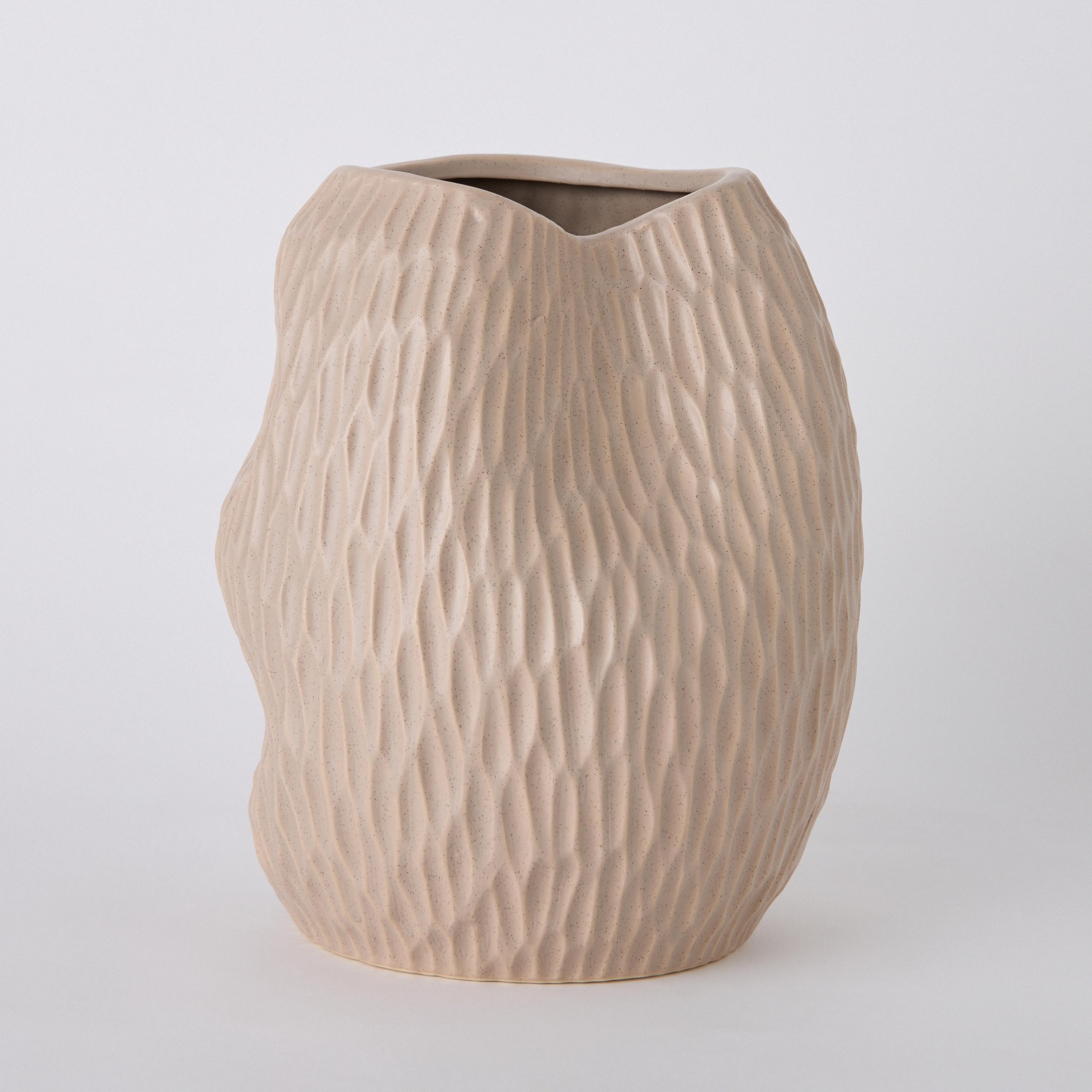 Tilden Organic Mold Ceramic Vase - 20.5x20.5x24.5 cm-hbxhomeware-hbxdecorandfurnishings-image-5