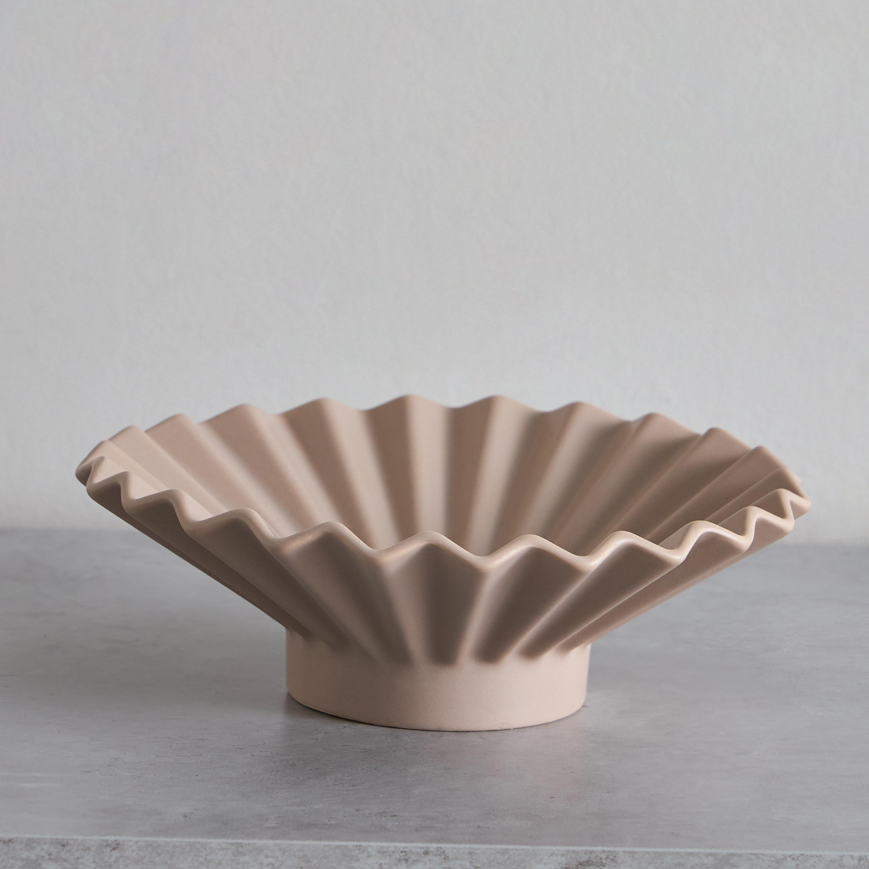 Tilden Bouquet Design Ceramic Deco Bowl - 24.5x24.5x8.5 cm-hbxdecorandfurnishings-homeaccessories-bowls-image-2