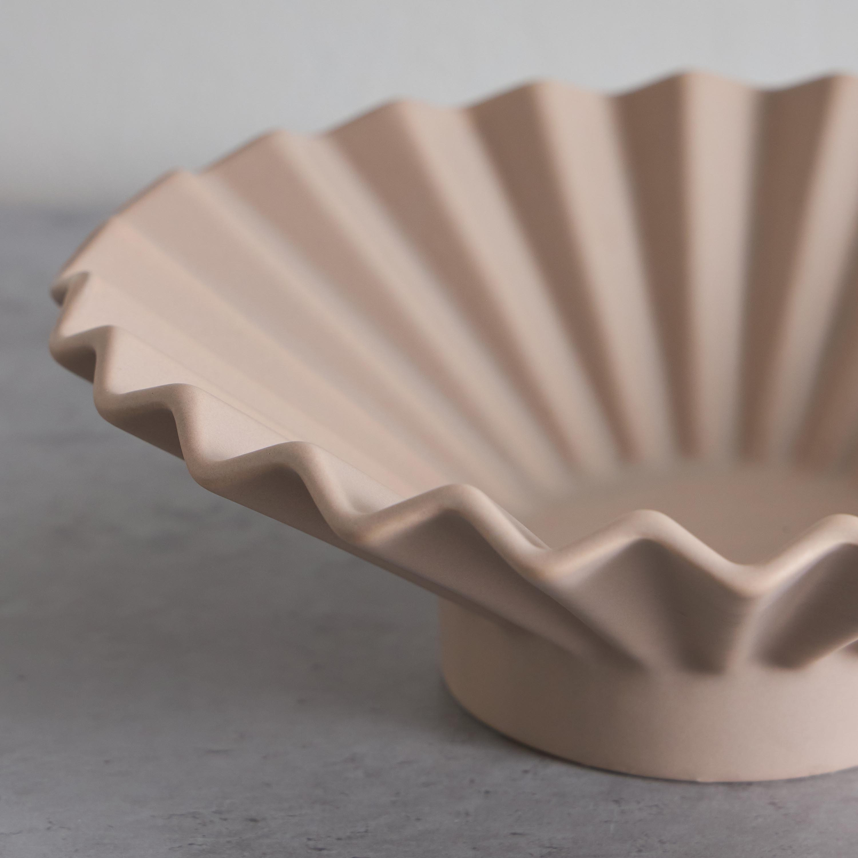 Tilden Bouquet Design Ceramic Deco Bowl - 24.5x24.5x8.5 cm-hbxdecorandfurnishings-homeaccessories-bowls-image-3