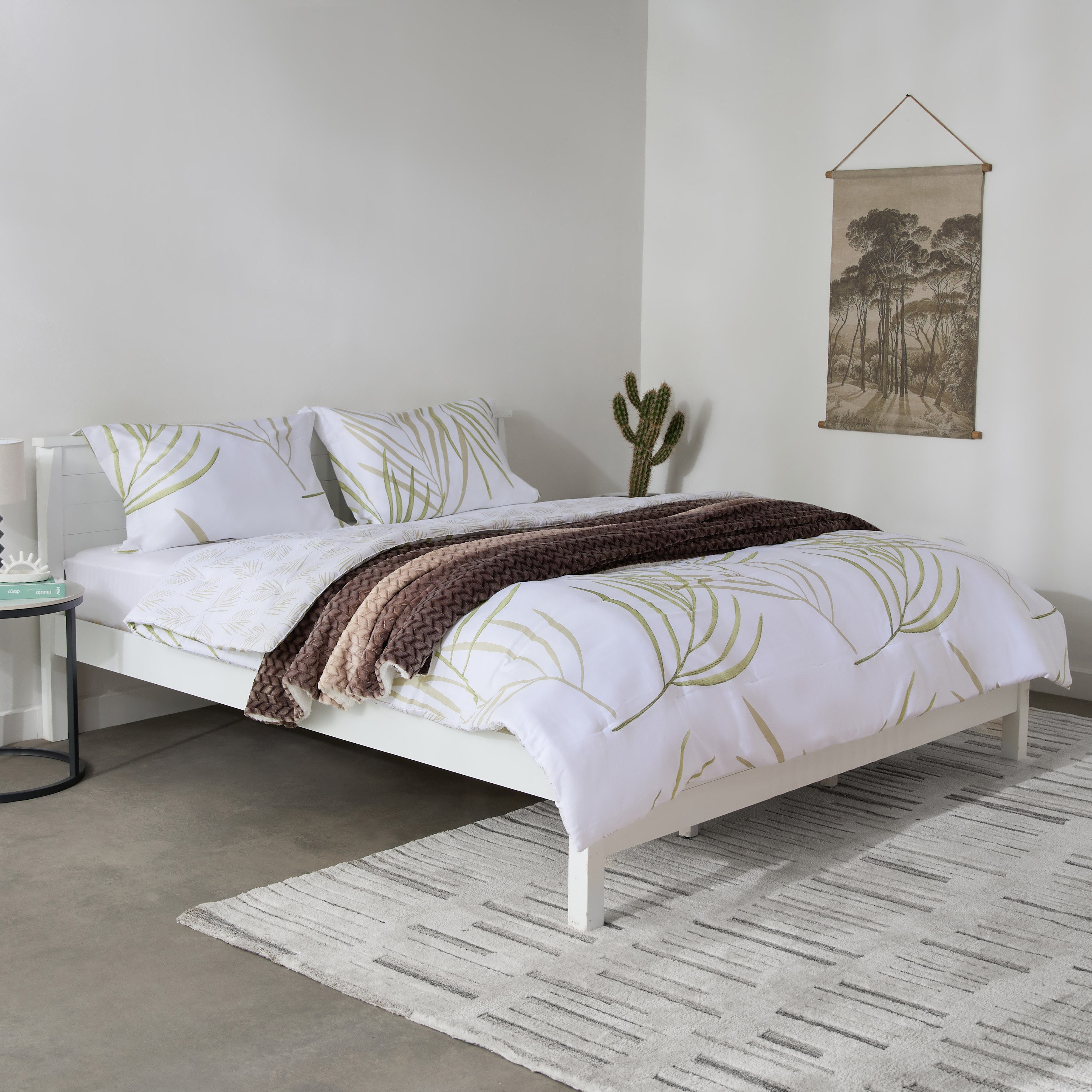 Lavish Botan Printed Cotton 3-Piece Twin Comforter Set - 160x220 cm-hbxhomeware-hbxbedroom-image-8