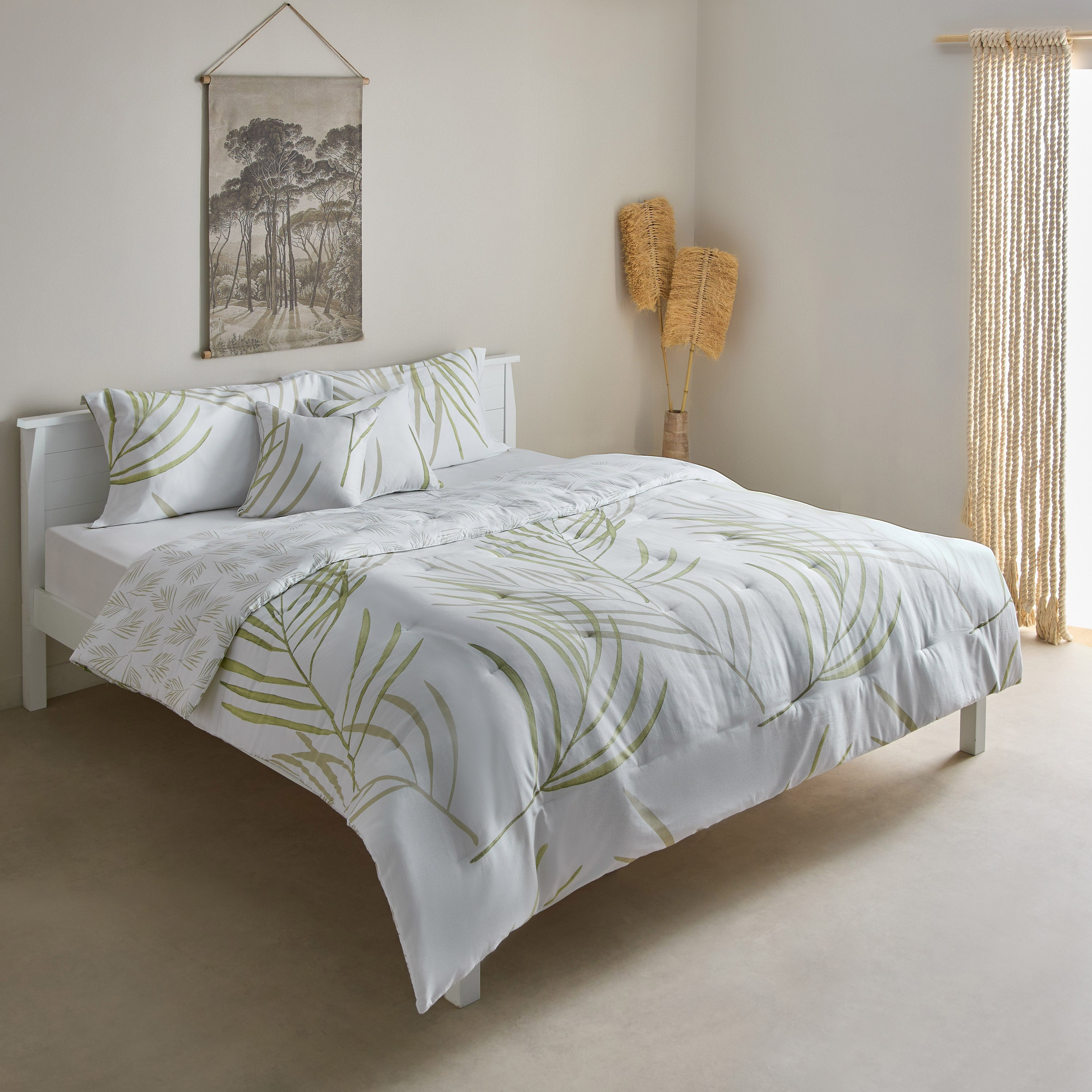 طقم لحاف كينج قطن 5 قطع بطبعات بوتان من لافيش - 220x240 سم-hbxhomeware-hbxbedroom-image-2