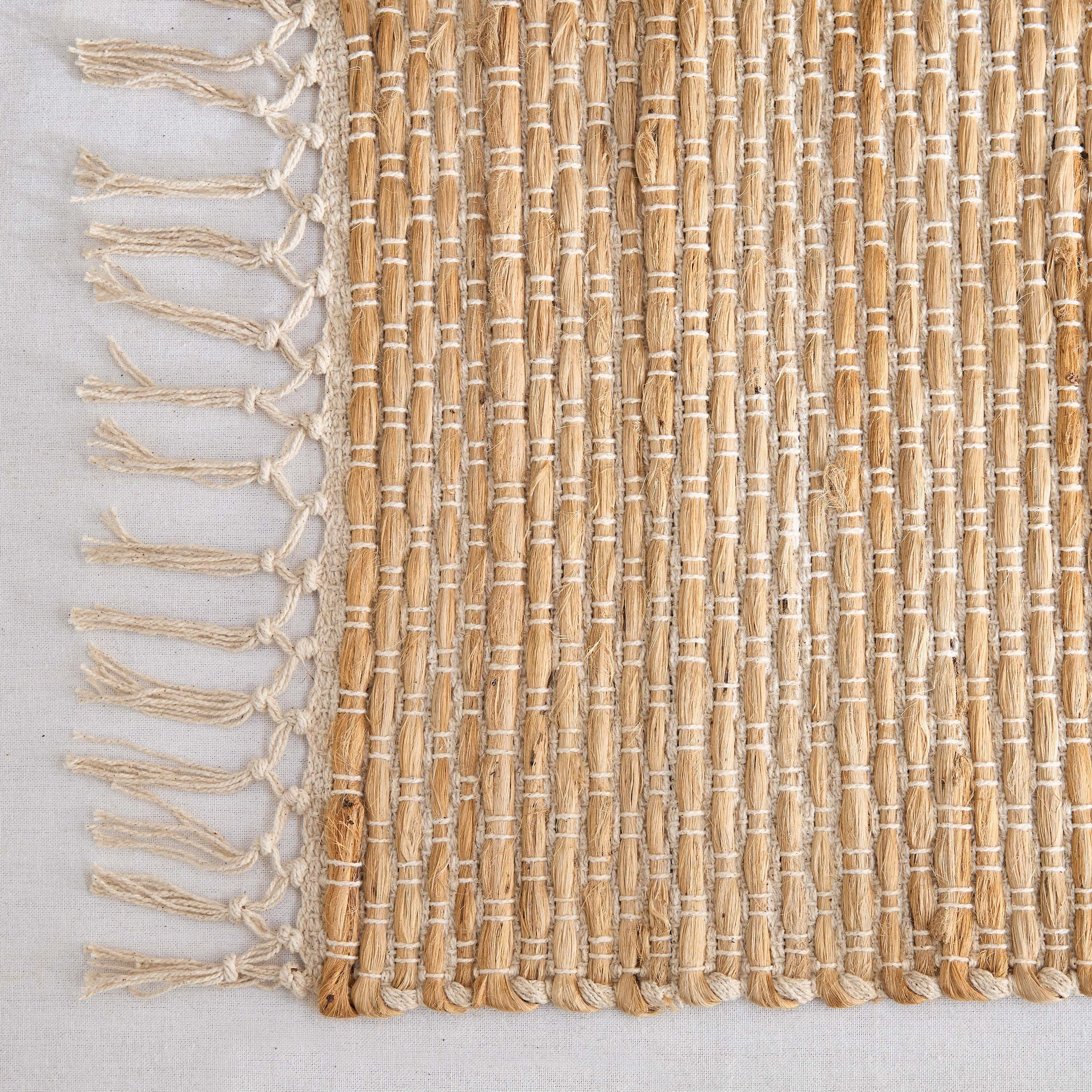 لبادة صحون منسوجة من القطن والقنب - 35×48 سم-hbxdecorandfurnishings-homefurnishings-tablelinens-image-2