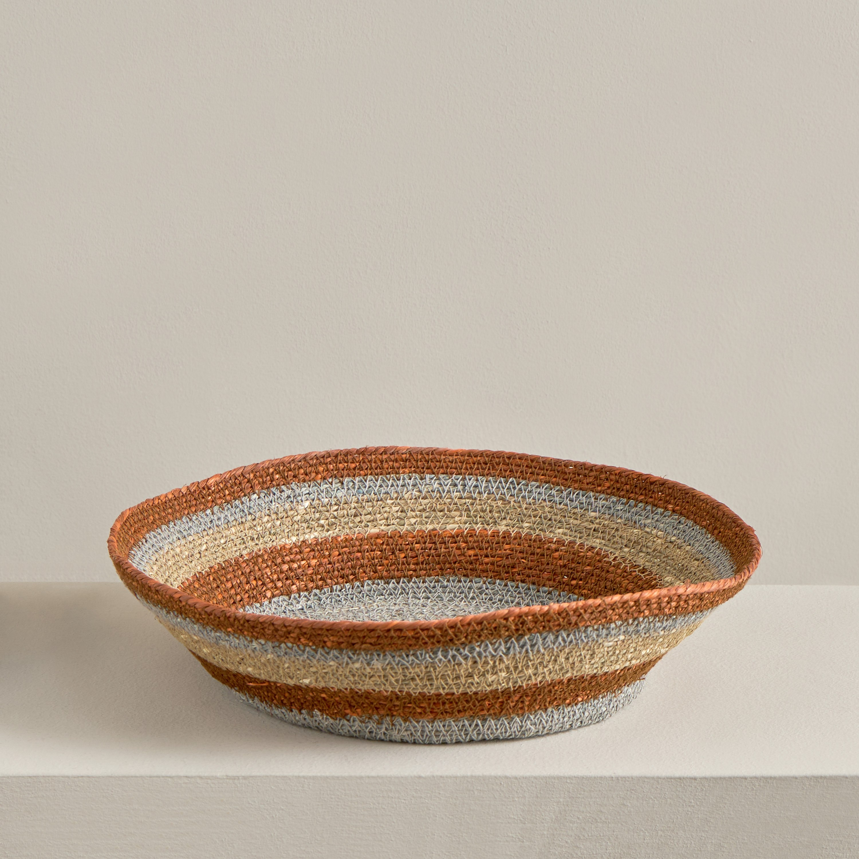 Noir Sea Grass Storage Basket - 35x35x10 cm-PROMO_HB_AE_B1G1_250925-image-1