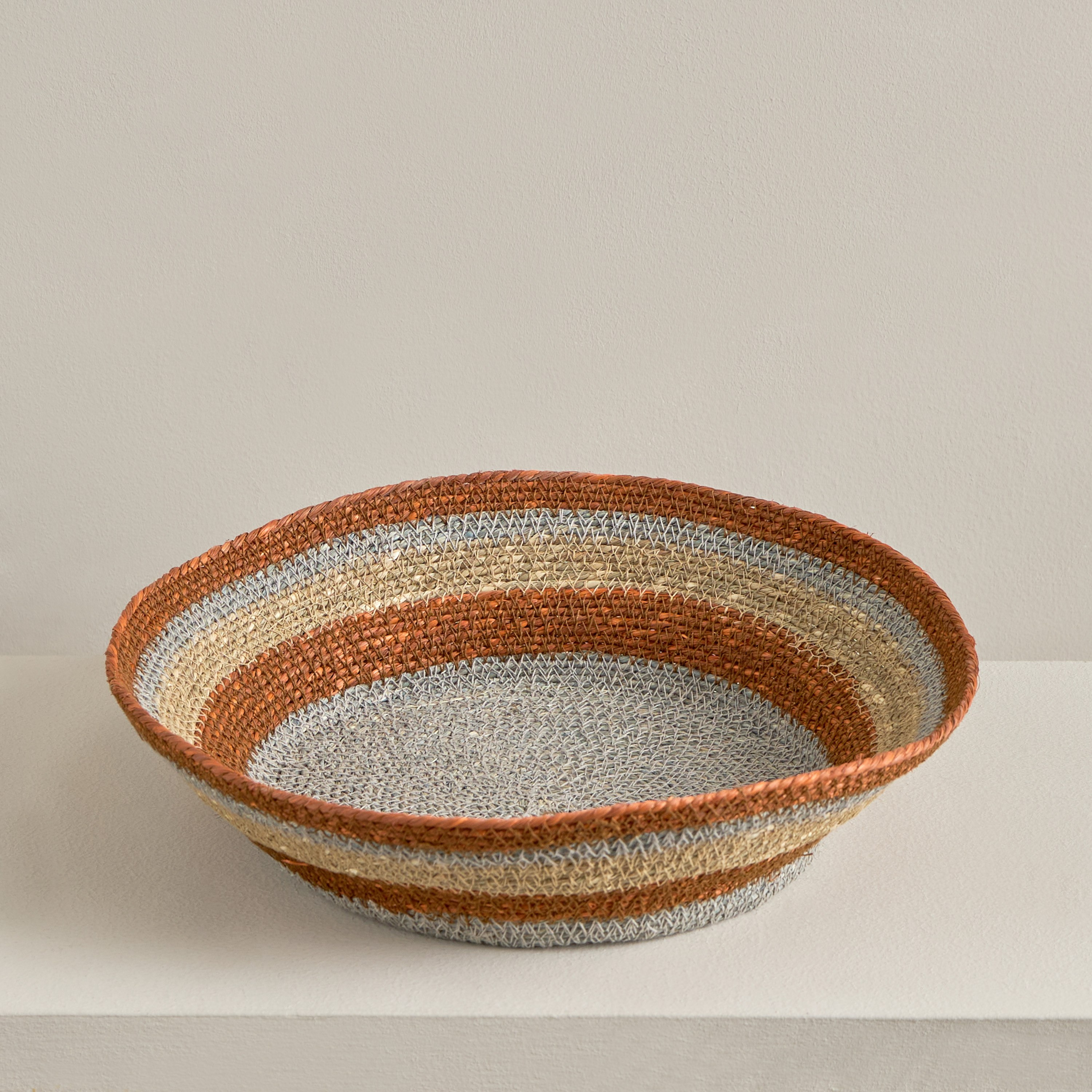 Noir Sea Grass Storage Basket - 35x35x10 cm-PROMO_HB_AE_B1G1_250925-image-2