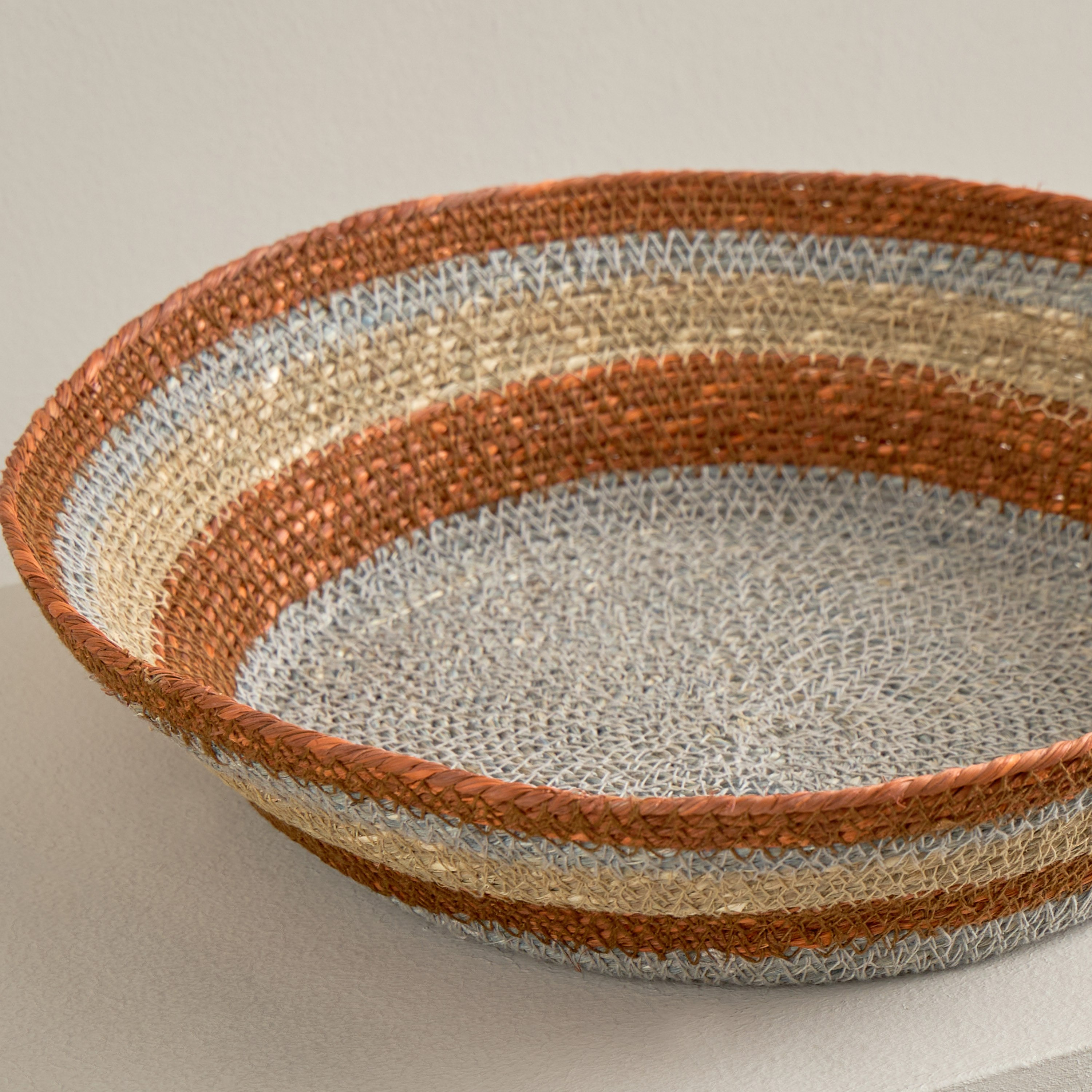 Noir Sea Grass Storage Basket - 35x35x10 cm-PROMO_HB_AE_B1G1_250925-image-3