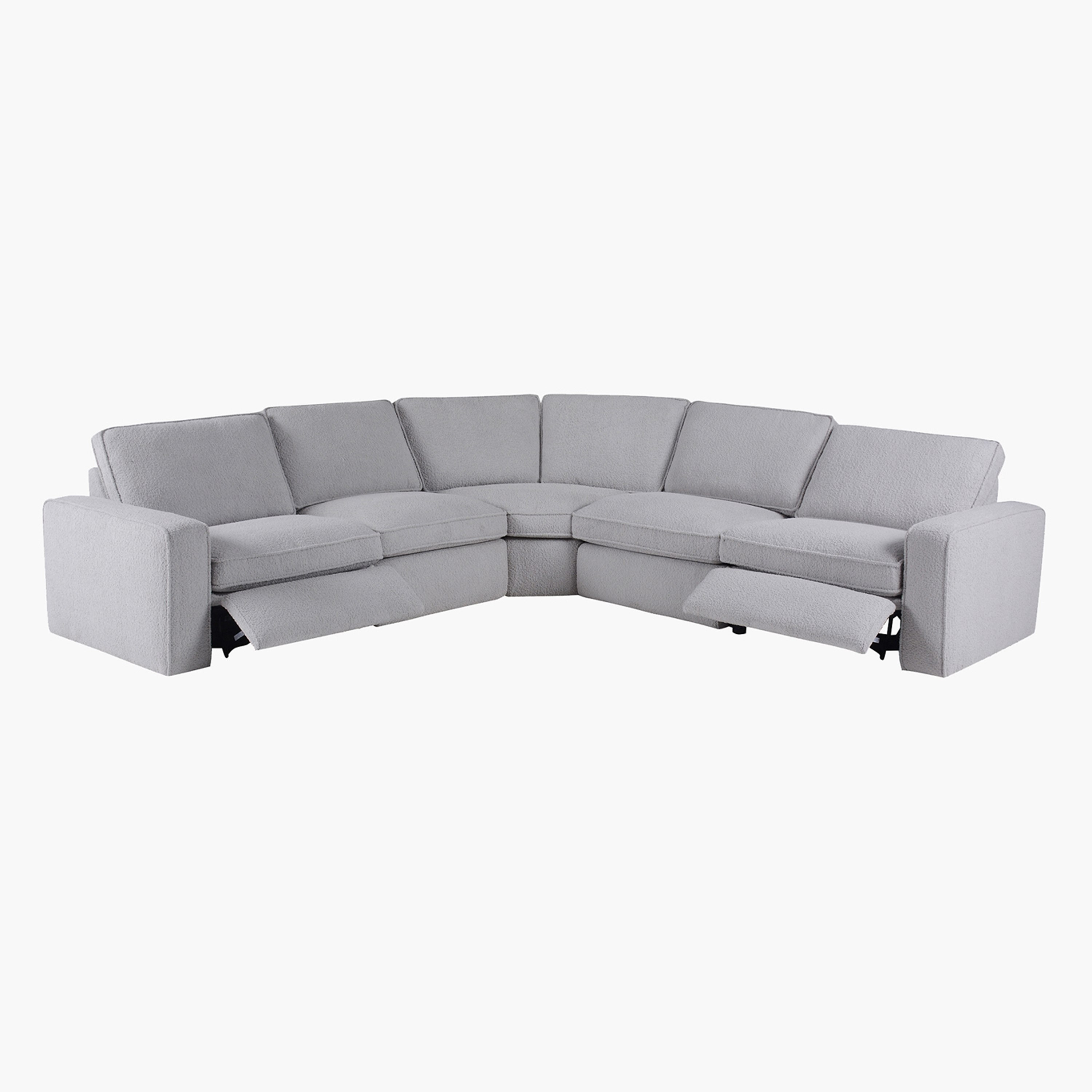 كنبة استرخاء ركنية 5 مقاعد قماش بـ2 مقعد قابلين للضبط كهربياً من كلايتون-hbxlivingroom-sofasandarmchairs-cornersofas-image-2