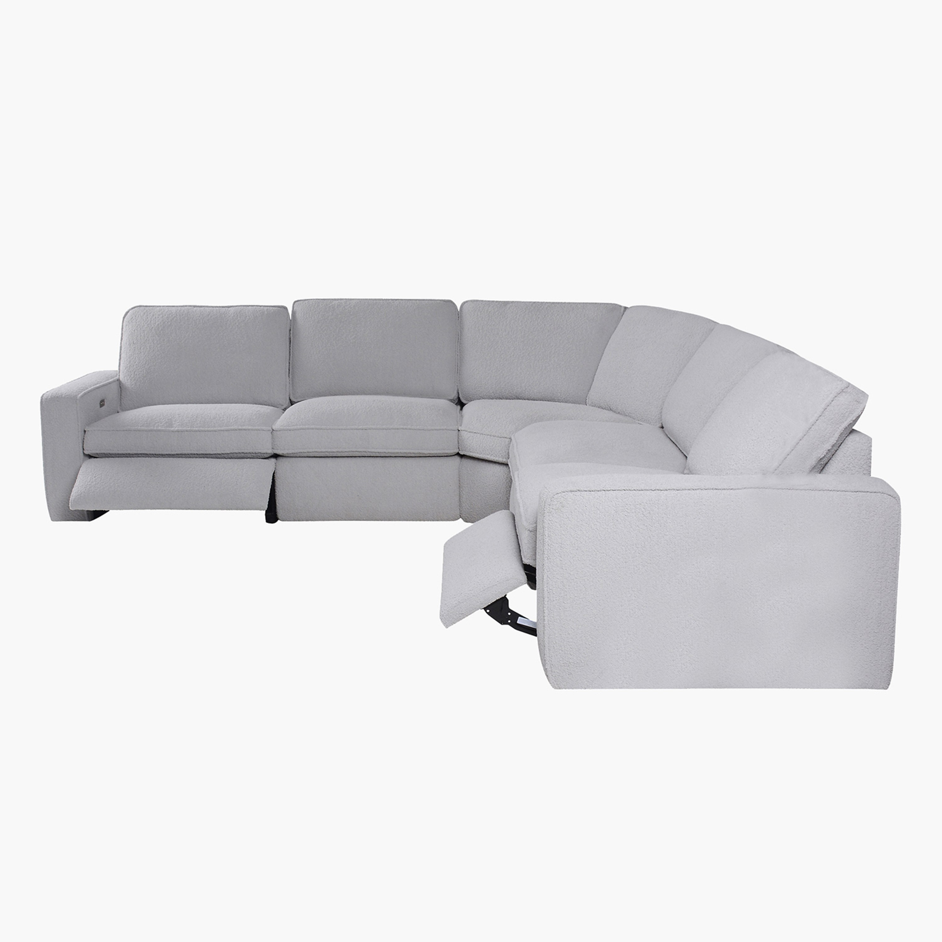كنبة استرخاء ركنية 5 مقاعد قماش بـ2 مقعد قابلين للضبط كهربياً من كلايتون-hbxlivingroom-sofasandarmchairs-cornersofas-image-7
