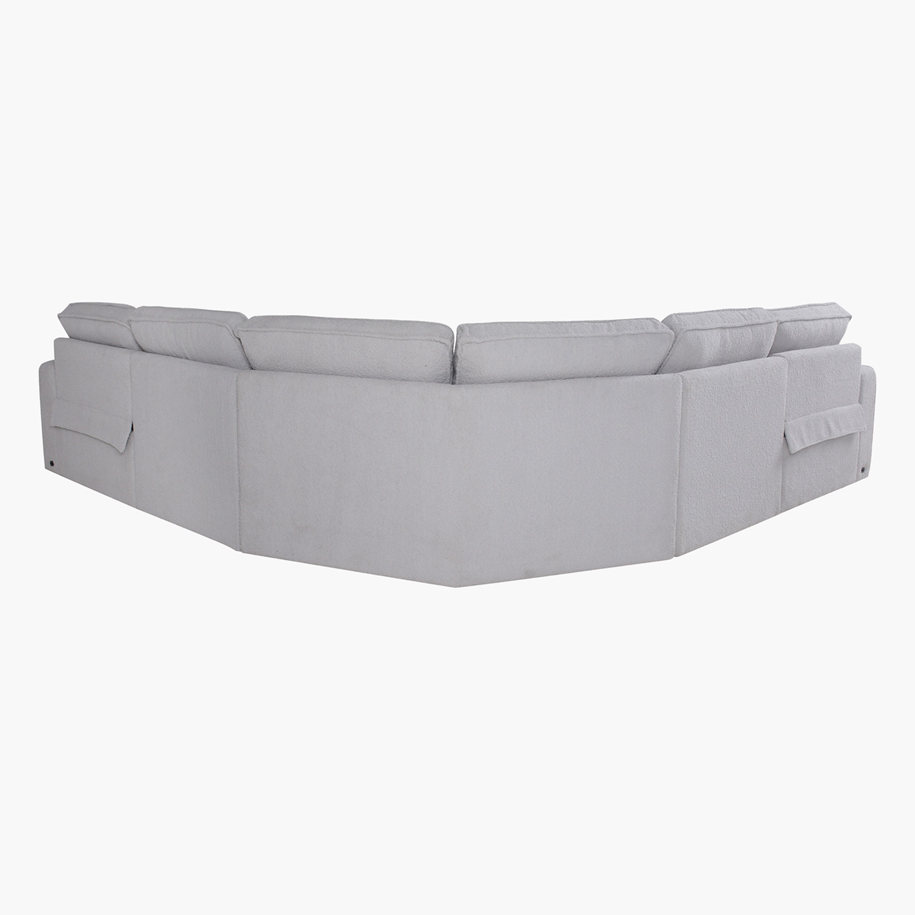 كنبة استرخاء ركنية 5 مقاعد قماش بـ2 مقعد قابلين للضبط كهربياً من كلايتون-hbxlivingroom-sofasandarmchairs-cornersofas-image-8