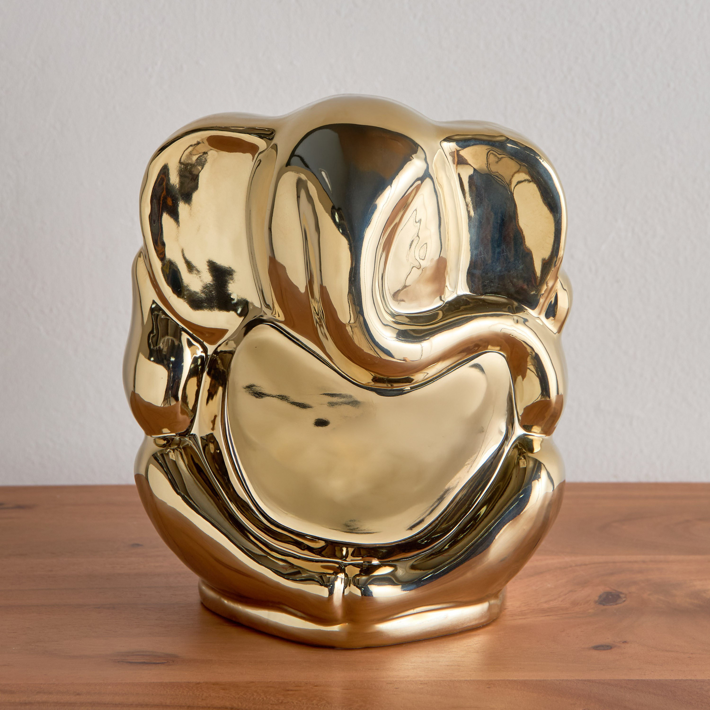 Fuse Ceramic Ganesha Figurine - 20x12x24 cm-hbxhomeware-homedecor-figurinesandornaments-image-1