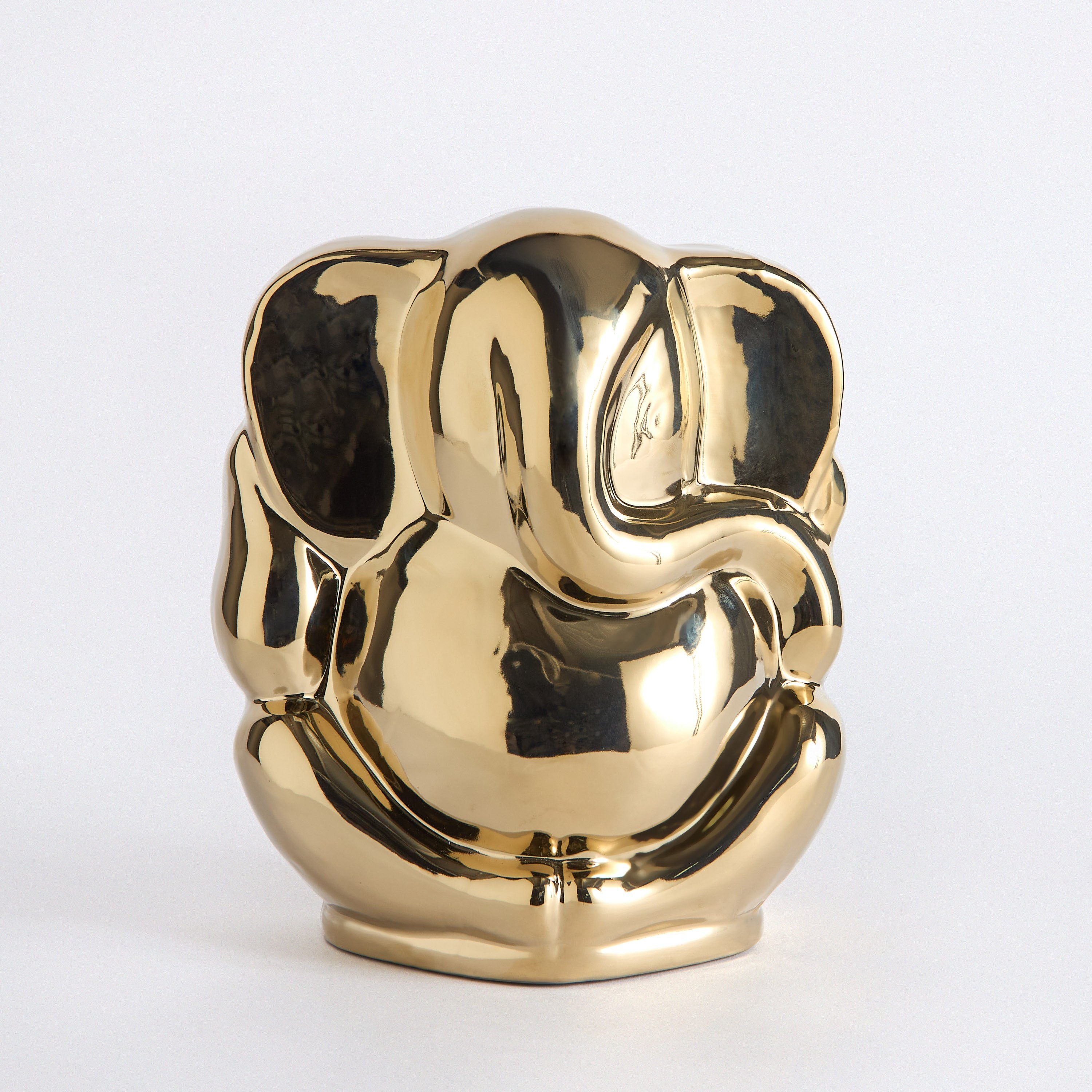 Fuse Ceramic Ganesha Figurine - 20x12x24 cm-hbxhomeware-homedecor-figurinesandornaments-image-5