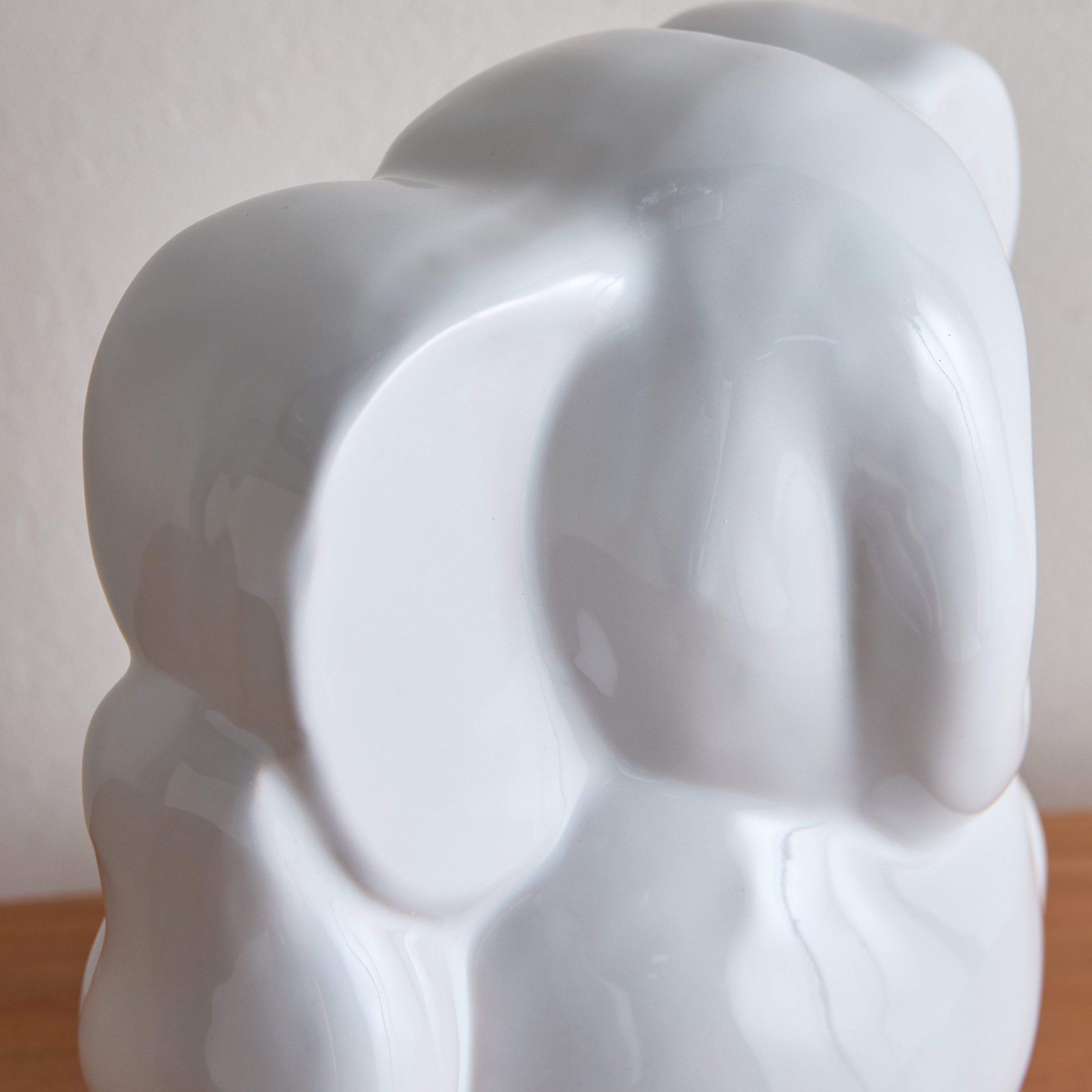 Fuse Ceramic Ganesha Figurine - 20x12x24 cm-hbxhomeware-homedecor-figurinesandornaments-image-3