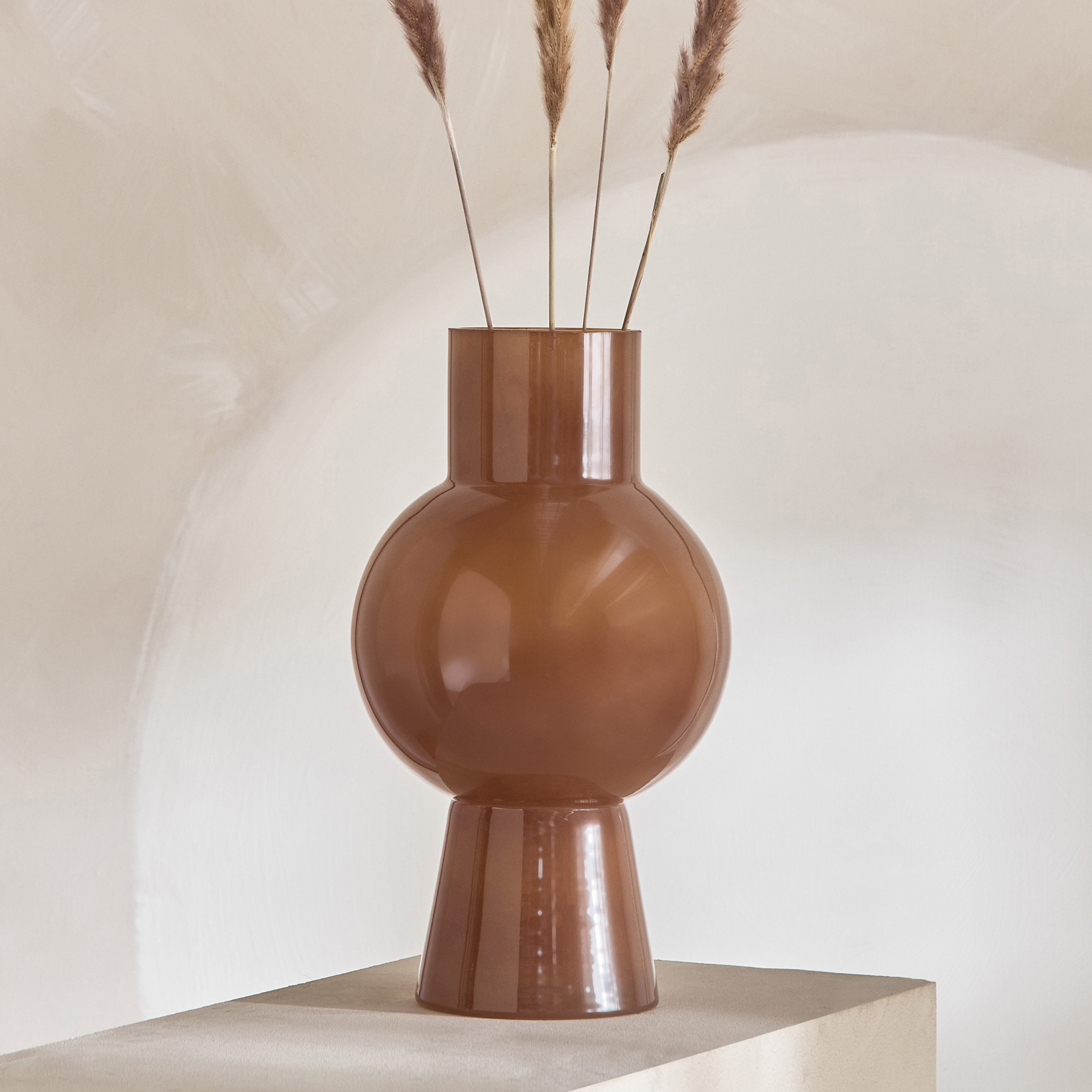 Lemont Glass Vase - 18x18x31 cm-hbxhomeware-hbxdecorandfurnishings-image-1