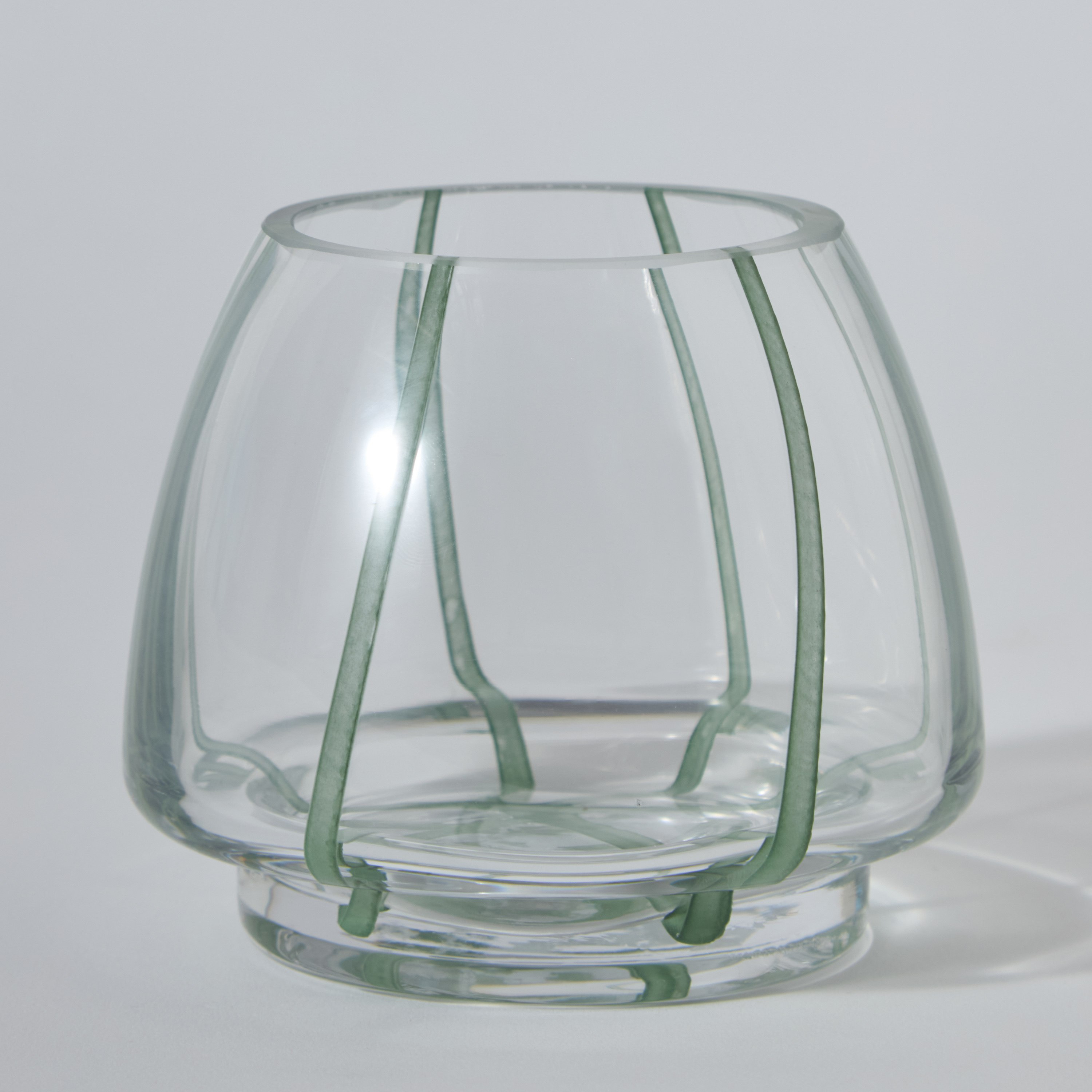 Lemont Textured Glass Bud Vase - 13.5x13.5x11.5 cm-hbxhomeware-hbxdecorandfurnishings-image-5