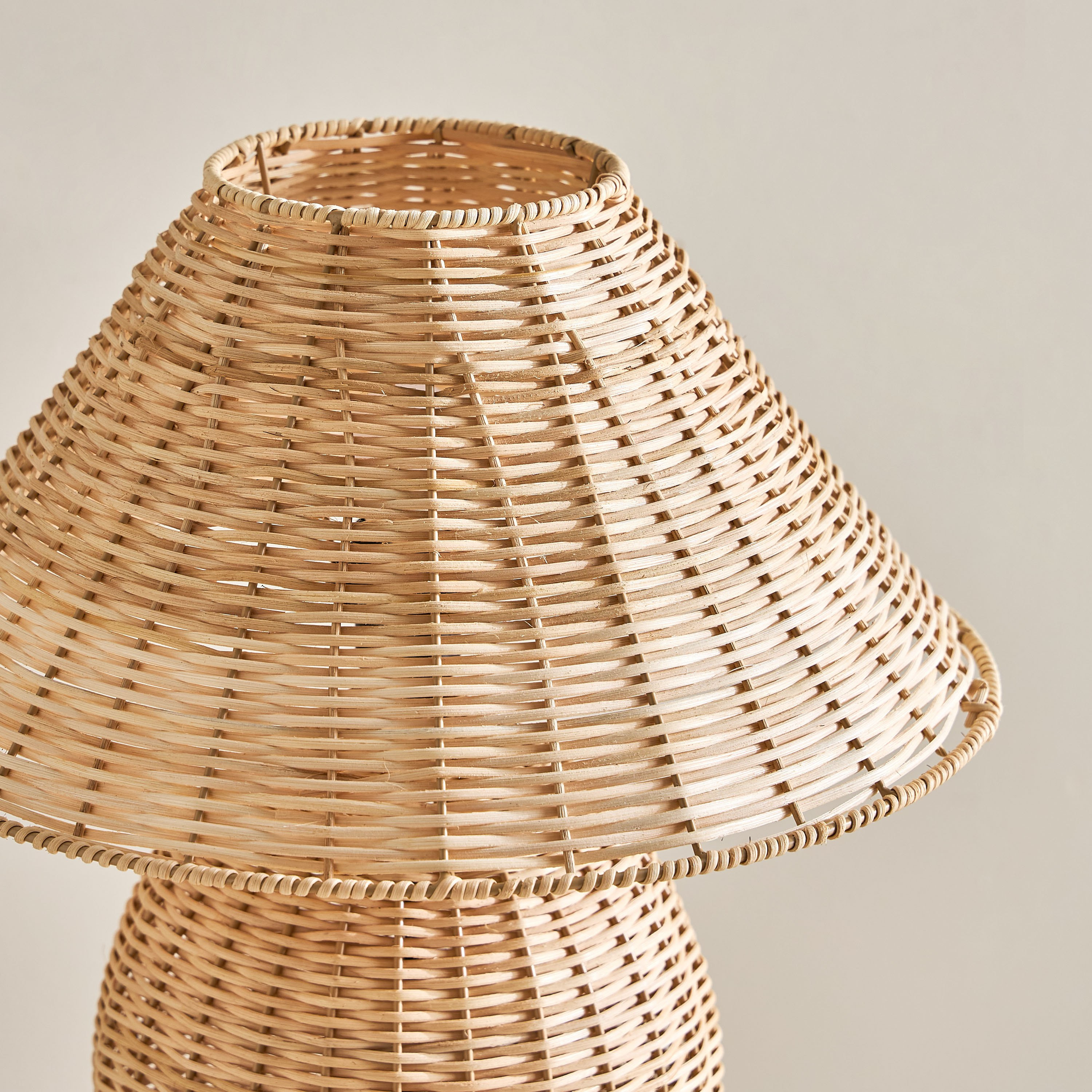 Collett Bamboo Table Lamp with Bamboo Shade - 40x40x42.5 cm-hbxbedroom-lighting-tablelamps-image-3