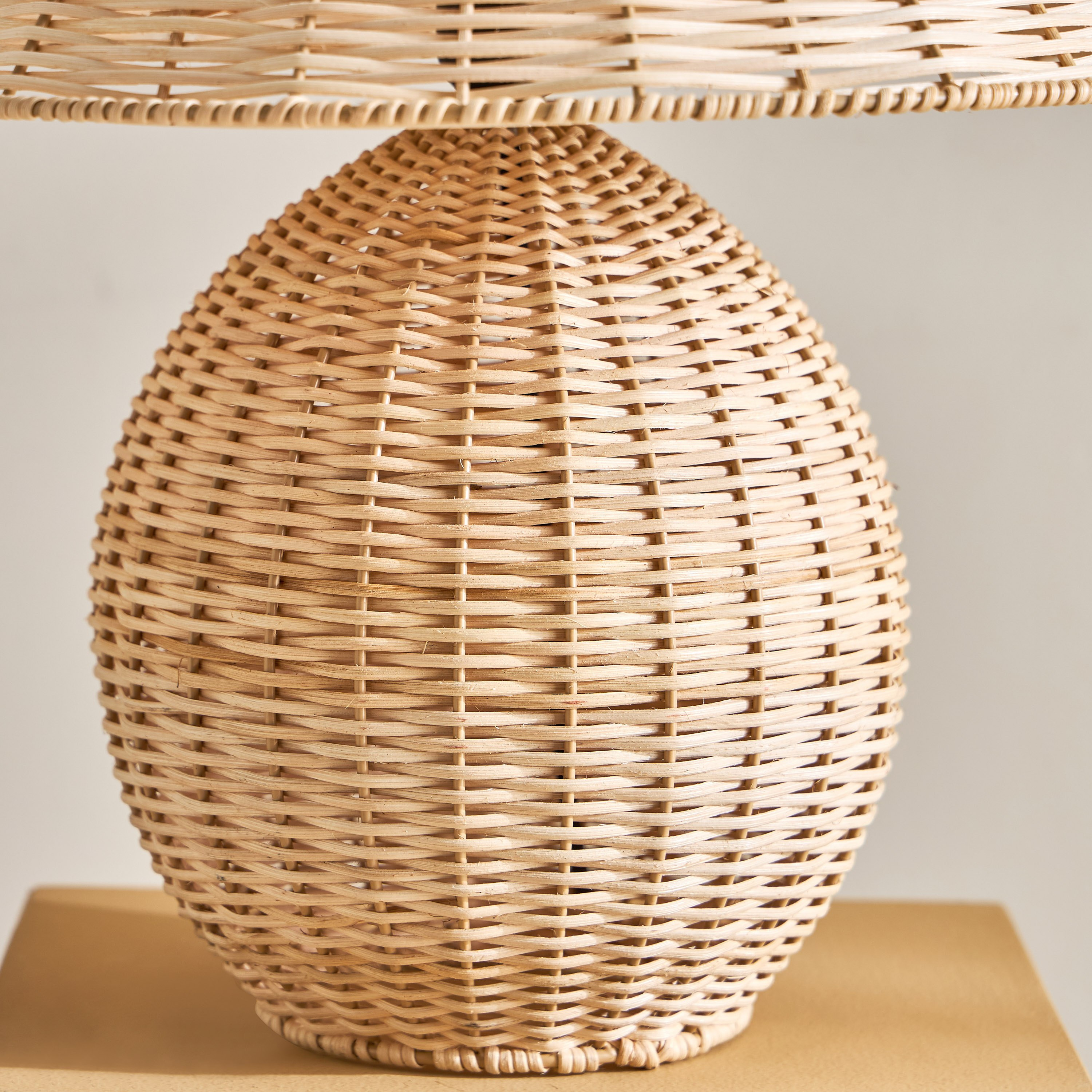 Collett Bamboo Table Lamp with Bamboo Shade - 40x40x42.5 cm-hbxbedroom-lighting-tablelamps-image-4
