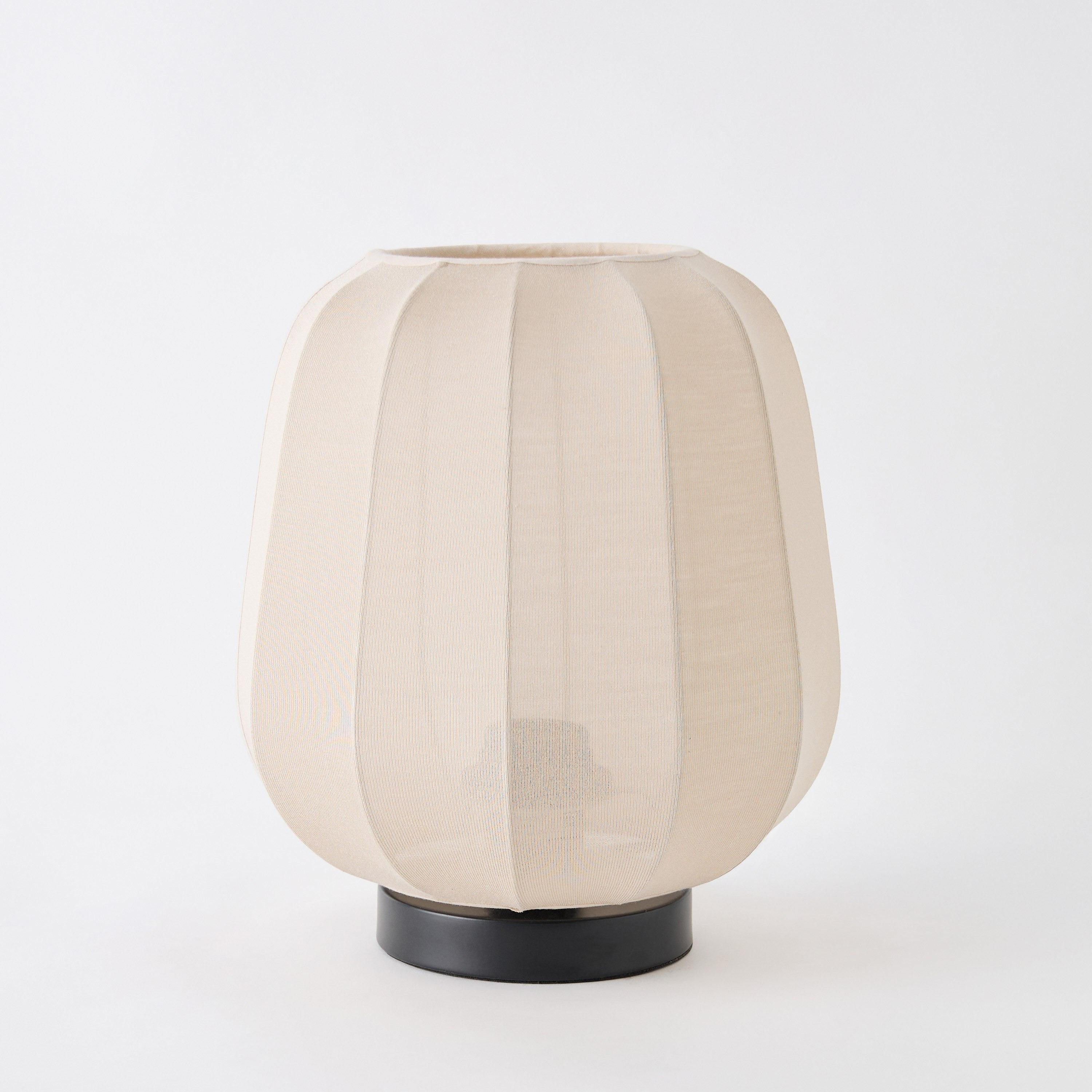 Collett E27 Metal Table Lamp with Fabric Shade - 22x22x25 cm-hbxbedroom-lighting-tablelamps-image-7