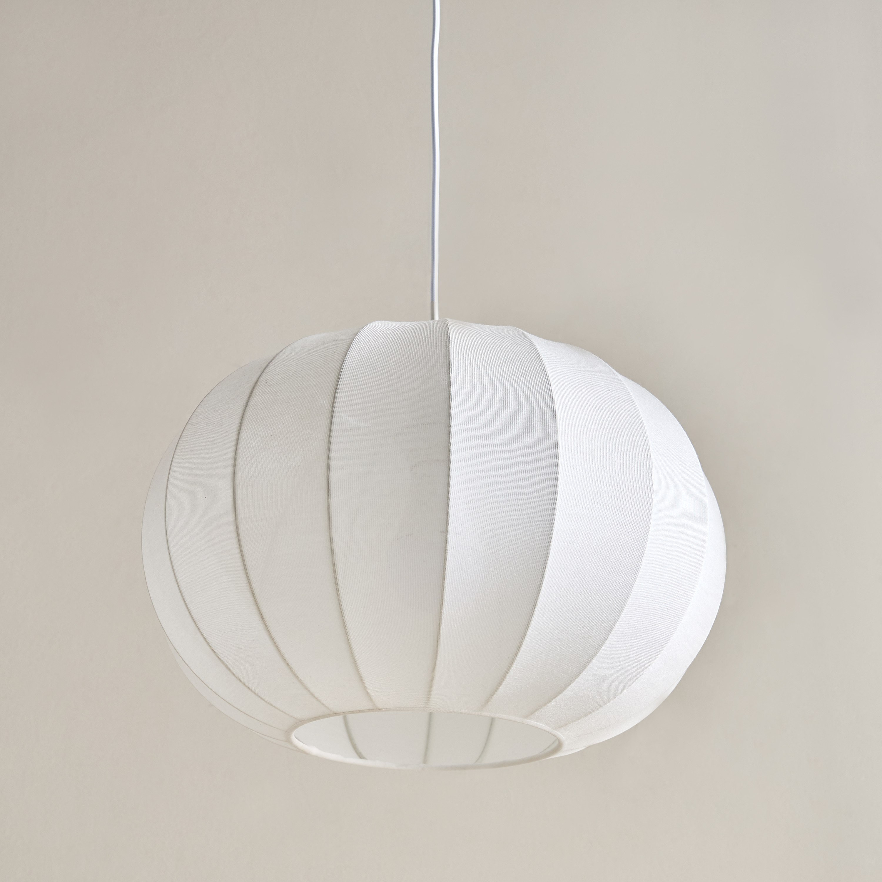 Collett E27 Metal Frame Pendant Lamp with Fabric Shade - 40x40x26 cm-hbxhomeware-hbxlivingroom-image-3