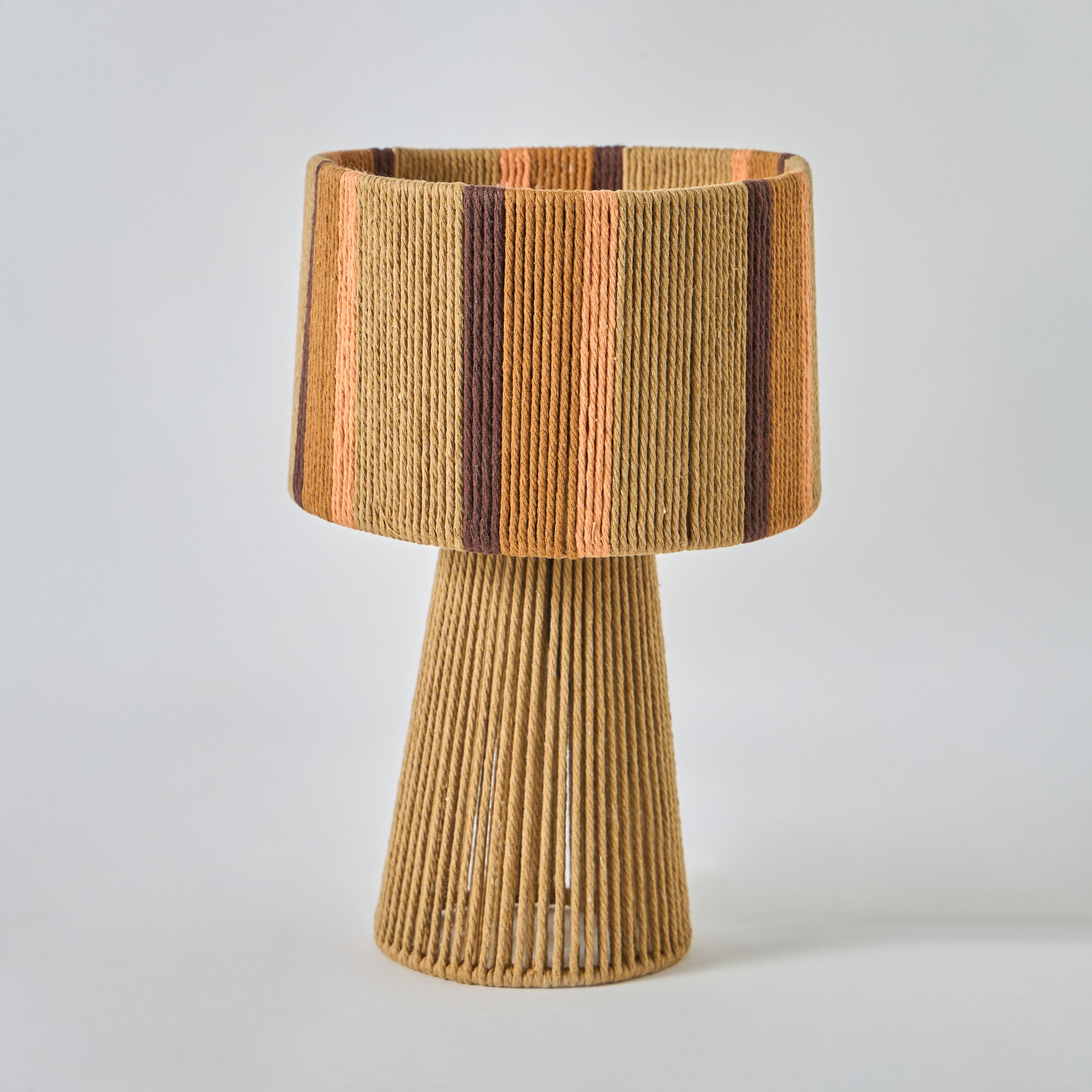 مصباح طاولة إي27 بتصميم حبل من كوليت - 20x20x30 سم-hbxbedroom-lighting-tablelamps-image-7