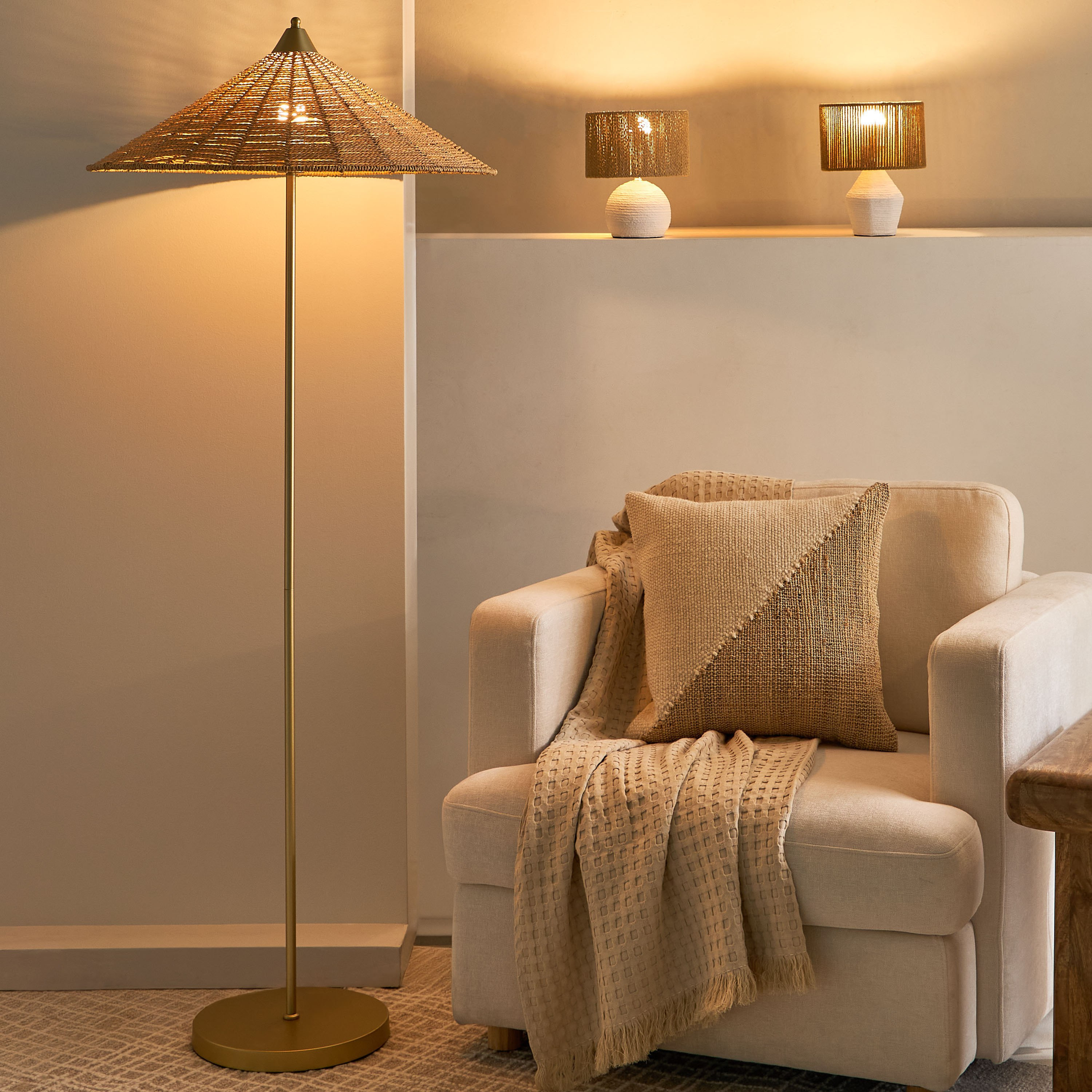مصباح أرضية معدن مع غطاء حبل من كوليت - 64x64x156 سم-hbxhomeware-hbxlivingroom-image-6