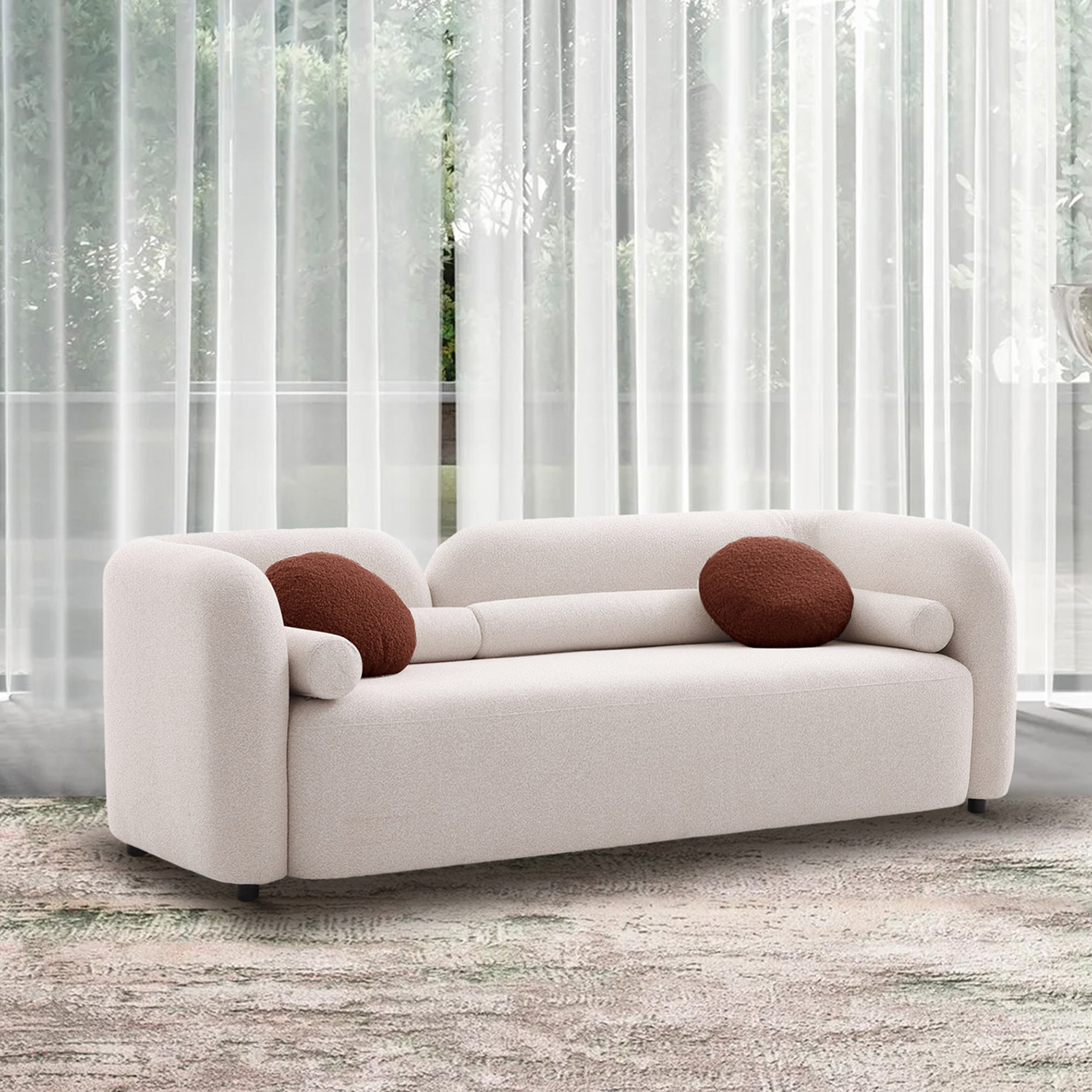 كنبة قماش بـ 3 مقاعد مع وسادتين مستديرة وأسطوانية إن إكس تي من سيول-hbxlivingroom-sofasandarmchairs-sofas-image-1
