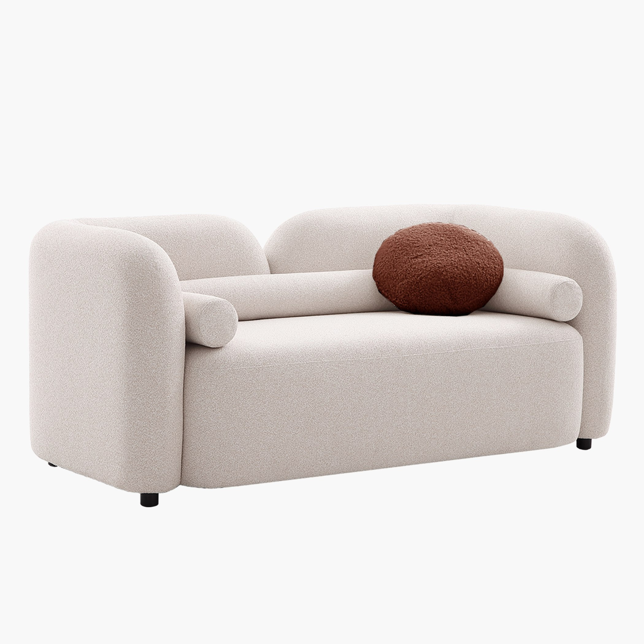 Seoul NXT 2-Seater Fabric Sofa with 2 Round and Cylindrical Pillows-hbxlivingroom-sofasandarmchairs-sofas-image-3