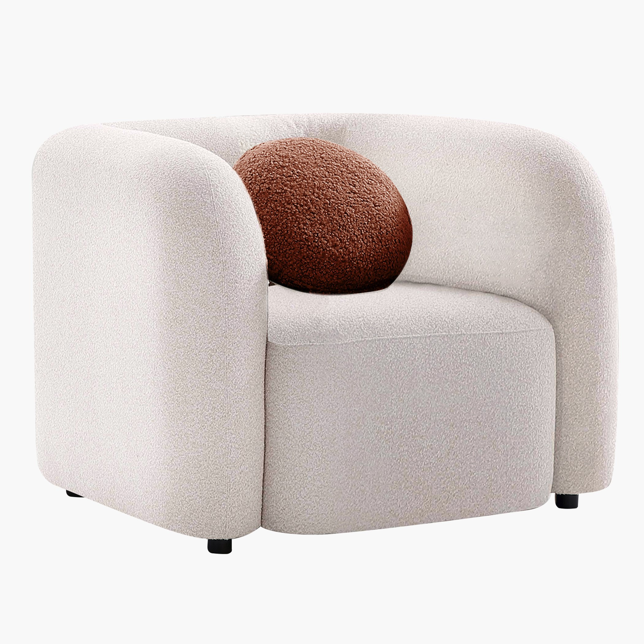 Seoul NXT Fabric Armchair Sofa with 1 Round and Cylindrical Pillow-hbxlivingroom-sofasandarmchairs-sofas-image-3