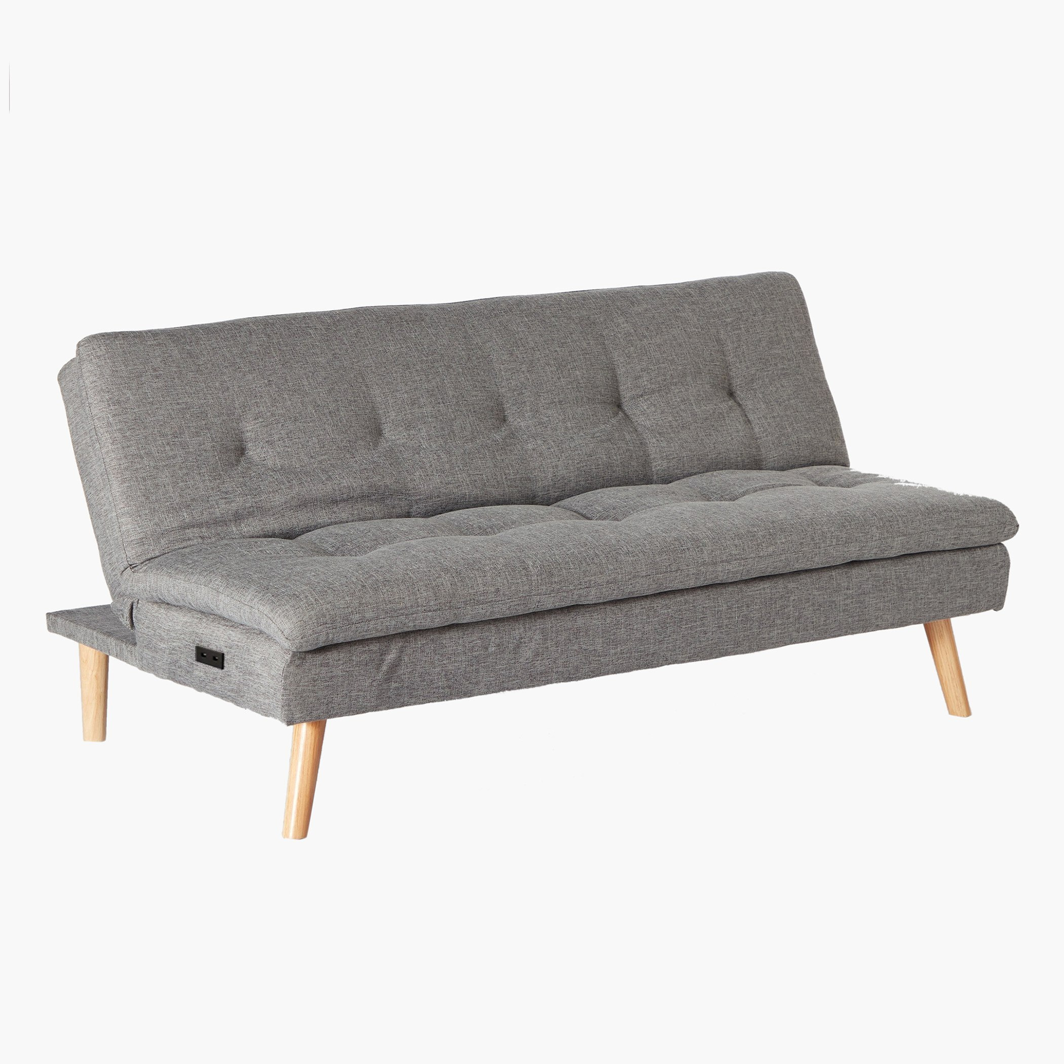 Melvin 3-Seater Fabric Sofa Bed with USB Port-hbxfurniture-sofasandarmchairs-sofabeds-image-11