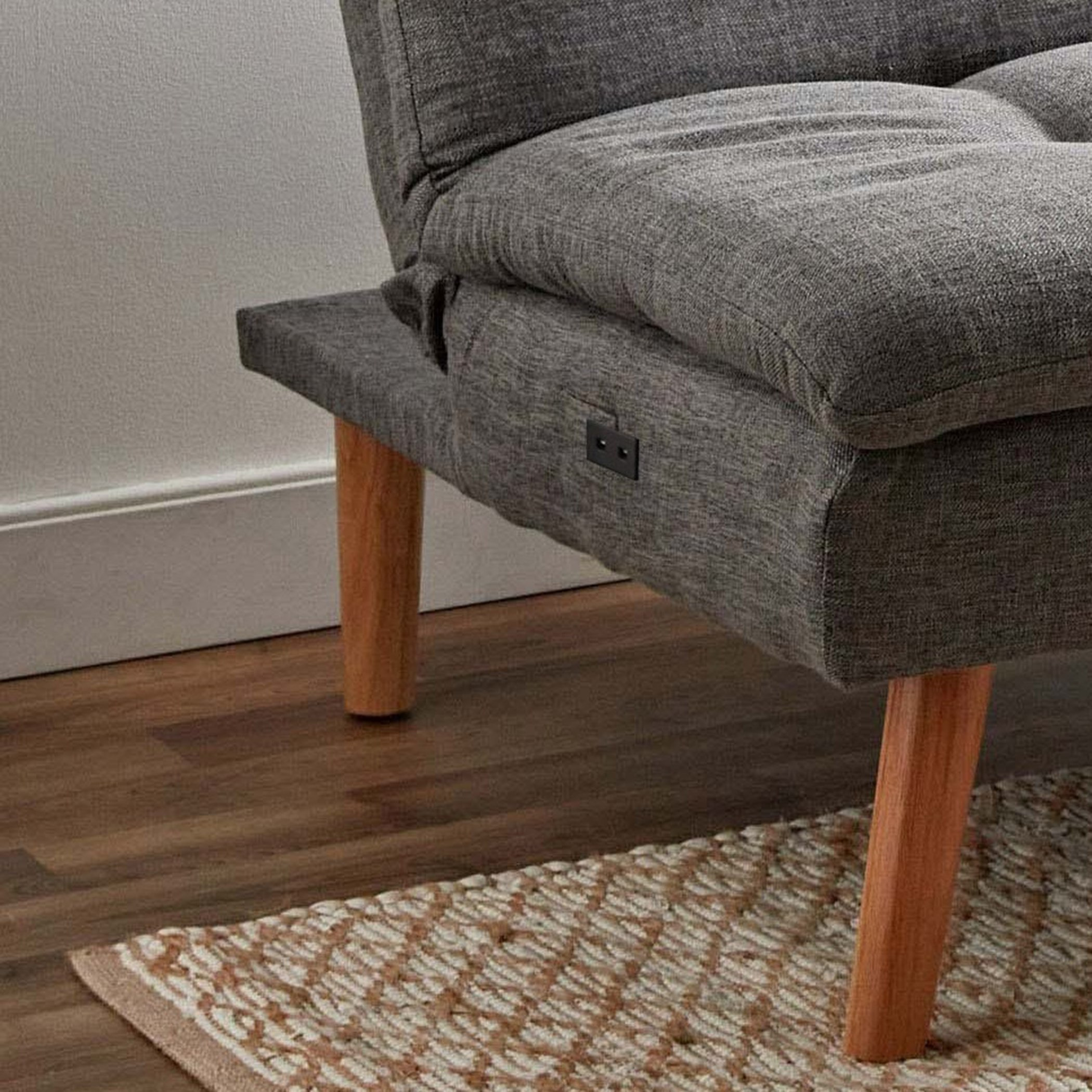 Melvin 3-Seater Fabric Sofa Bed with USB Port-hbxfurniture-sofasandarmchairs-sofabeds-image-4