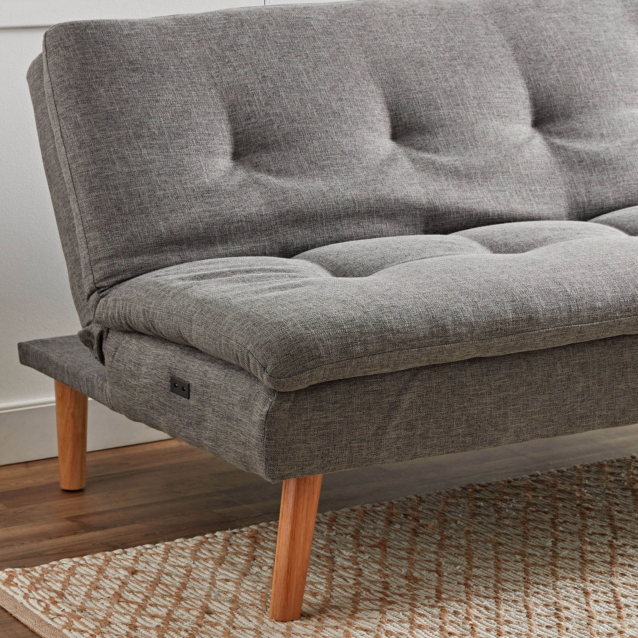 Melvin 3-Seater Fabric Sofa Bed with USB Port-hbxfurniture-sofasandarmchairs-sofabeds-image-5