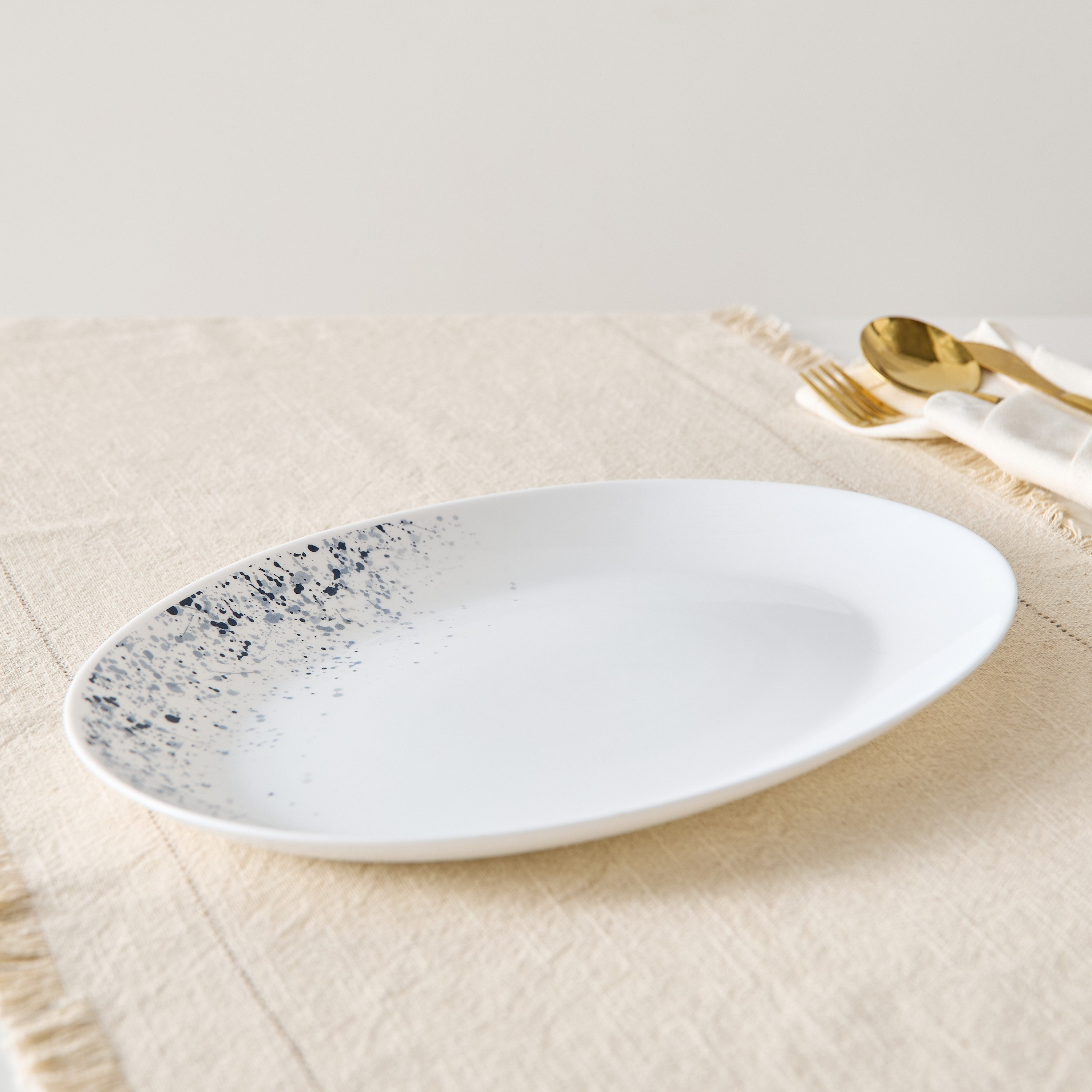 Sprinkle Opalware Platter - 33 cm-hbxkitchen-serveware-image-1