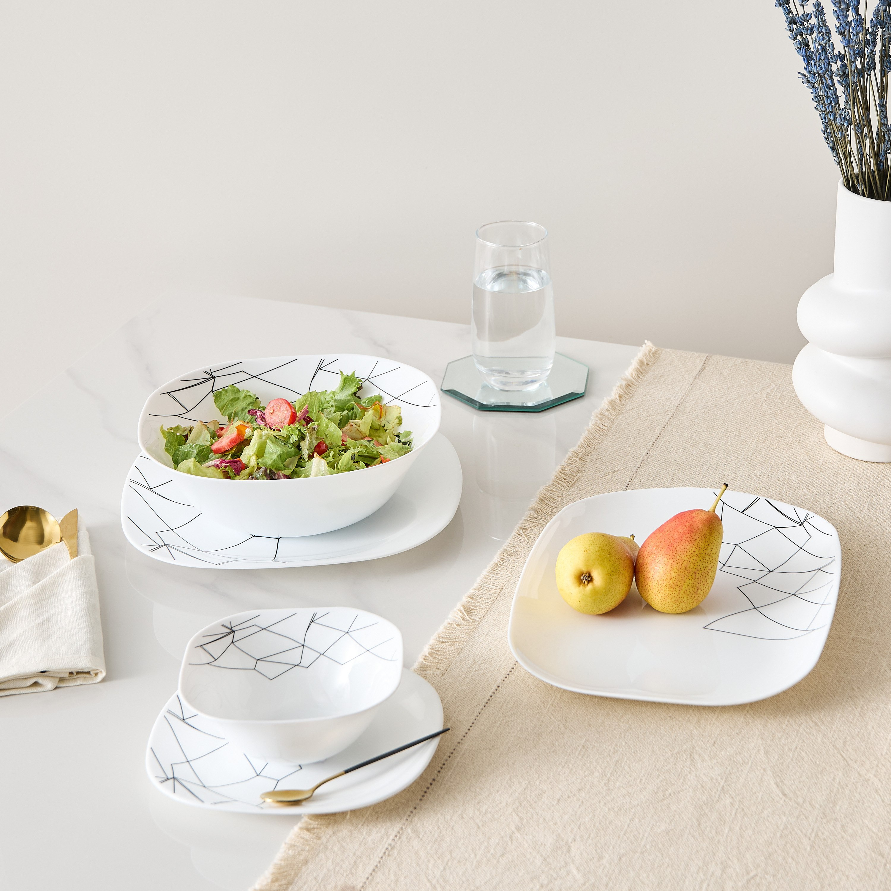 صحن سفرة أوبال وير من كراكل - 28 سم-hbxdecorandfurnishings-tabletop-crockery-image-4