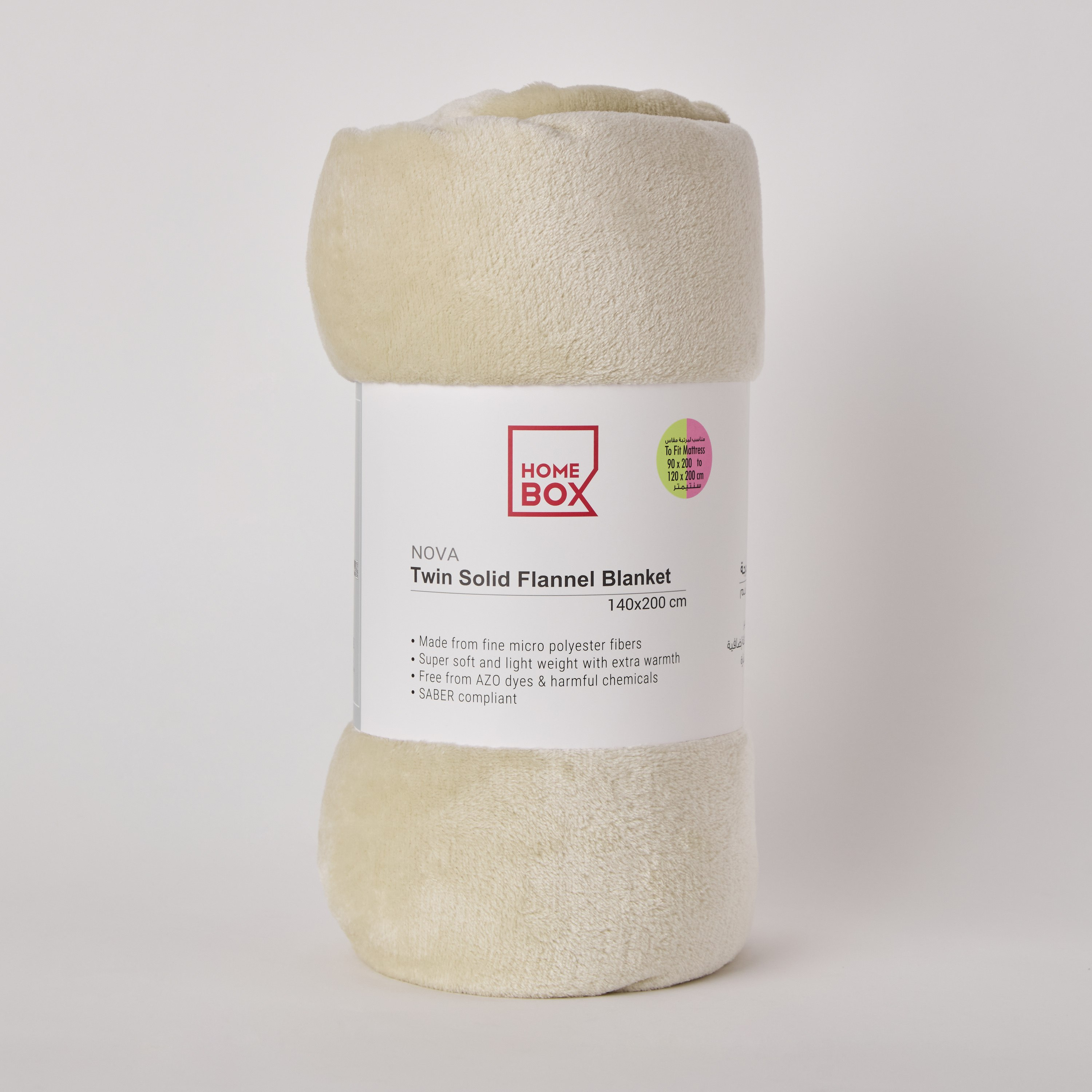 Nova Solid Flannel Twin Blanket - 140x200 cm-PROMO_HB_AE_B2G2_011025-image-7