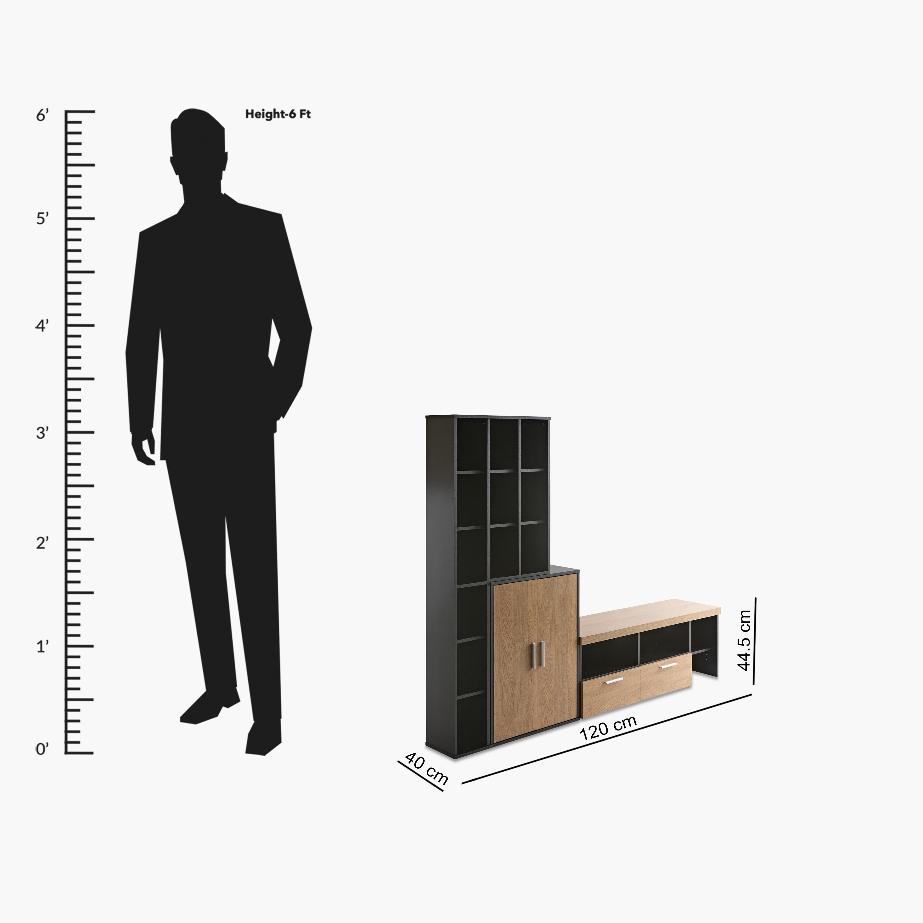 وحدة حائط للأجهزة حتى 50 بوصة 1.2 متر من أيكون نكست-hbxlivingroom-mediaunitsandstorage-wallunits-image-13