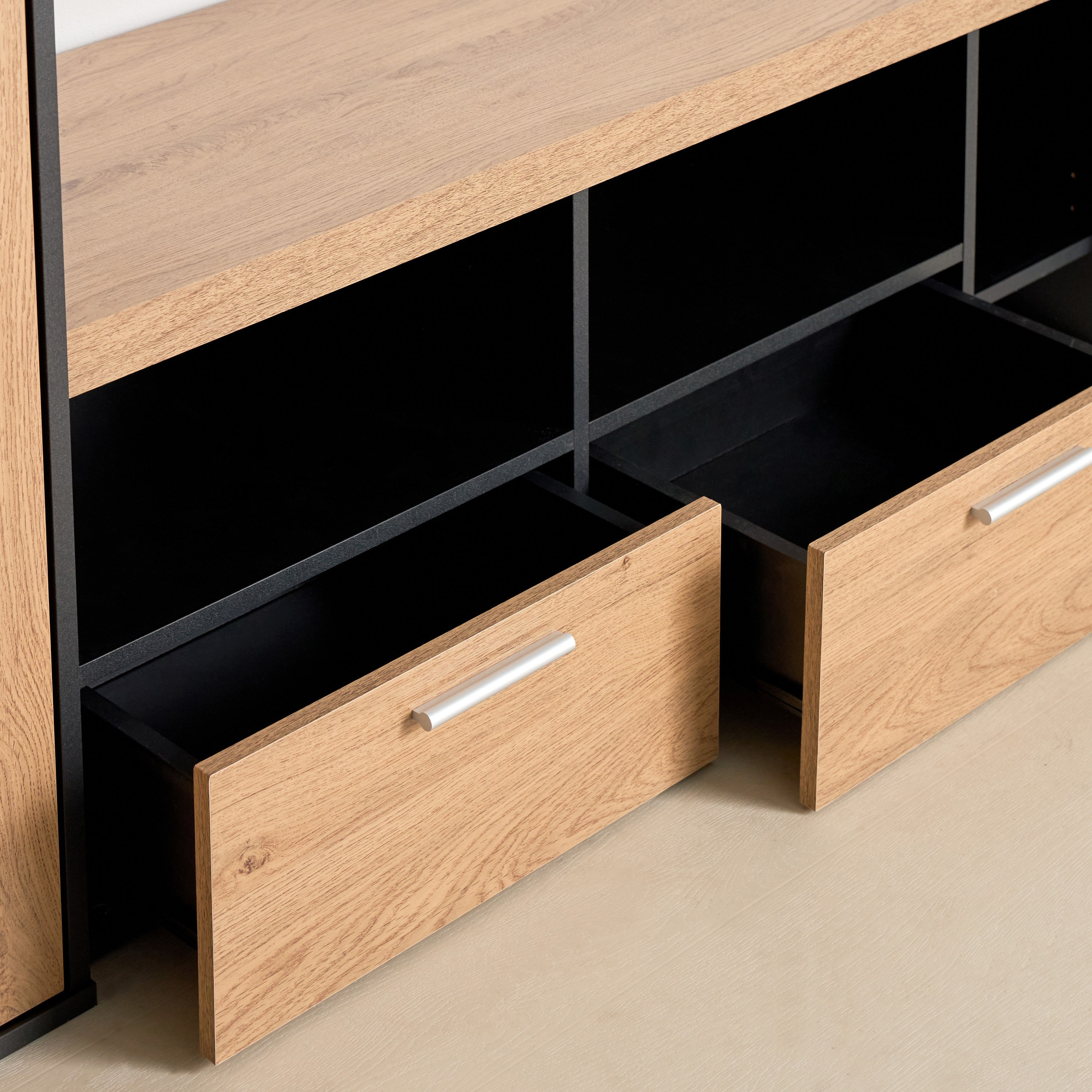 وحدة حائط للأجهزة حتى 50 بوصة 1.2 متر من أيكون نكست-hbxlivingroom-mediaunitsandstorage-wallunits-image-7