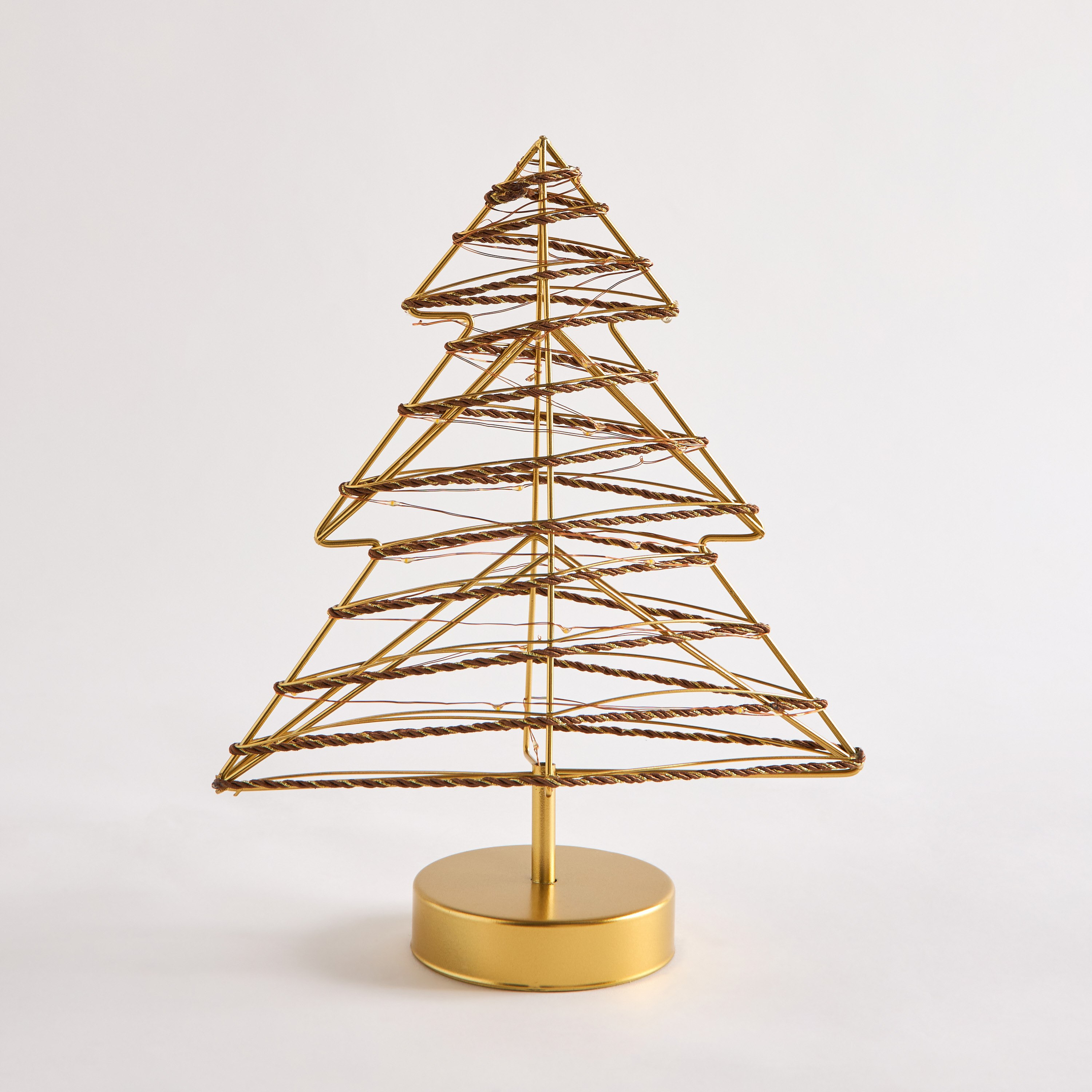 Asher Metal LED Xmas Tree Accent - 25.5x10.4x32.8 cm-hbxhomeware-homedecor-figurinesandornaments-image-5